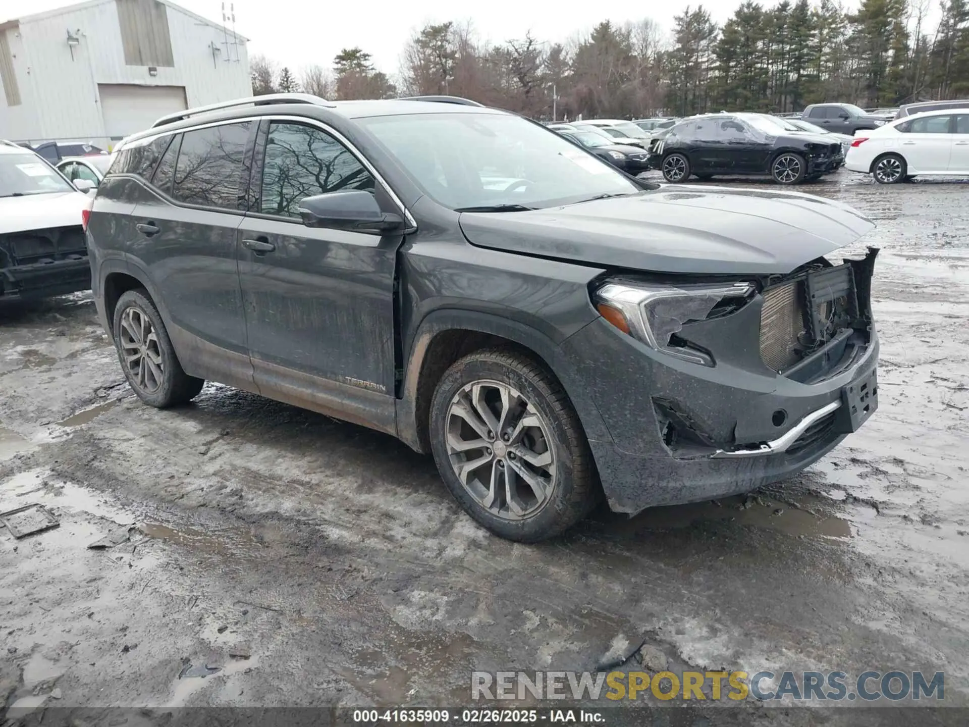 1 Photograph of a damaged car 3GKALVEX8LL250239 GMC TERRAIN 2020