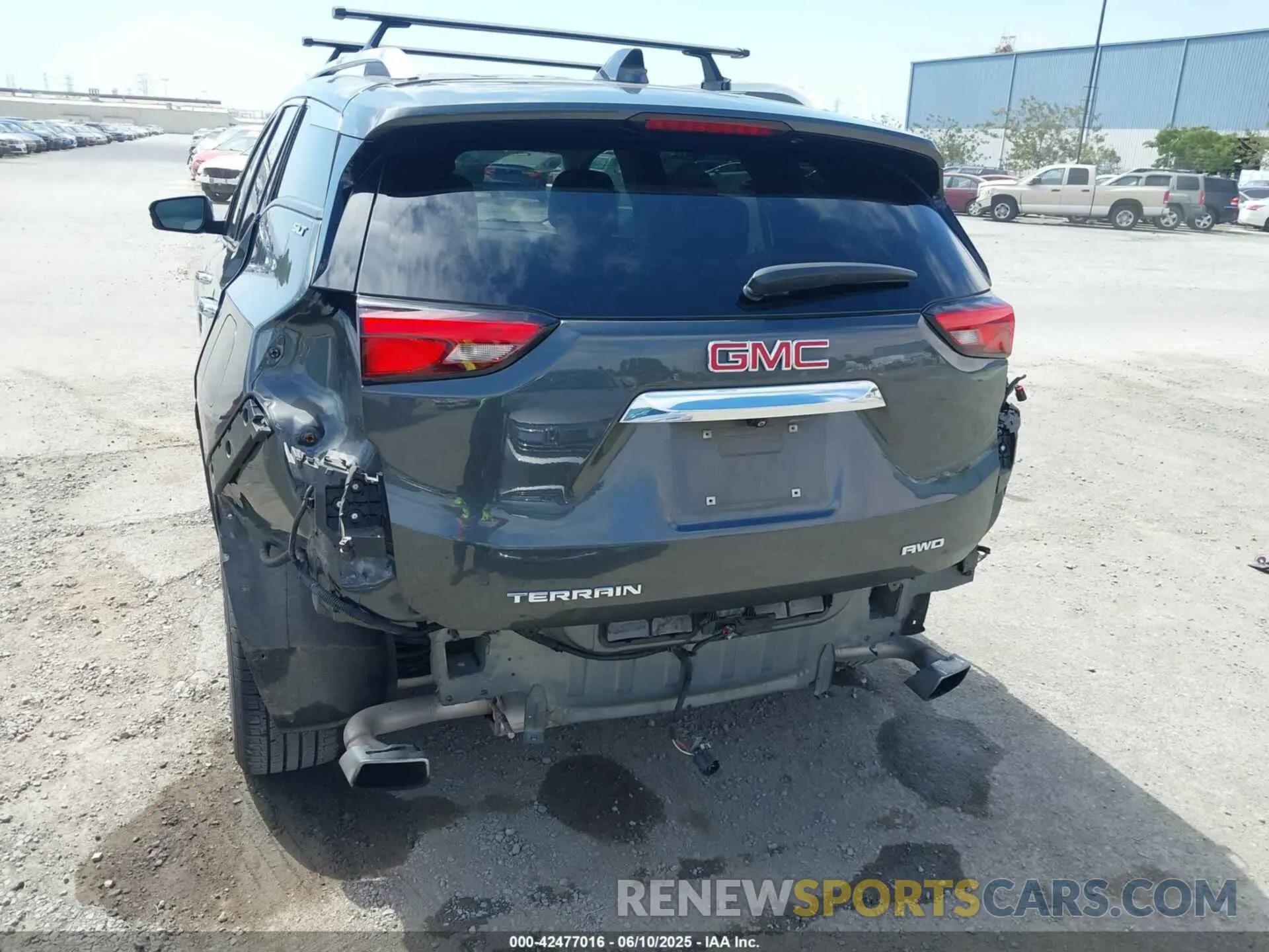 6 Photograph of a damaged car 3GKALVEX9LL117702 GMC TERRAIN 2020