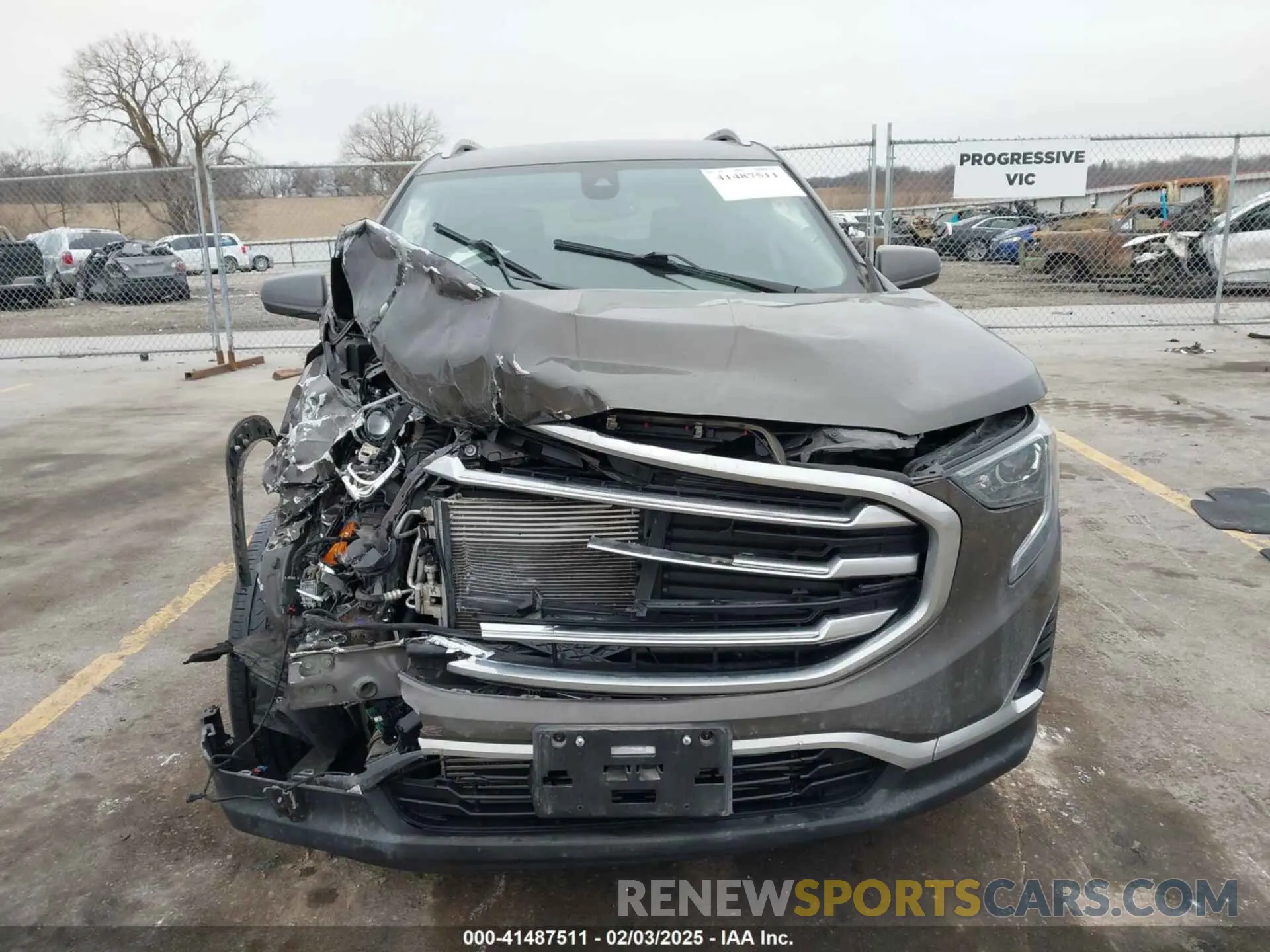13 Photograph of a damaged car 3GKALVEX9LL131034 GMC TERRAIN 2020