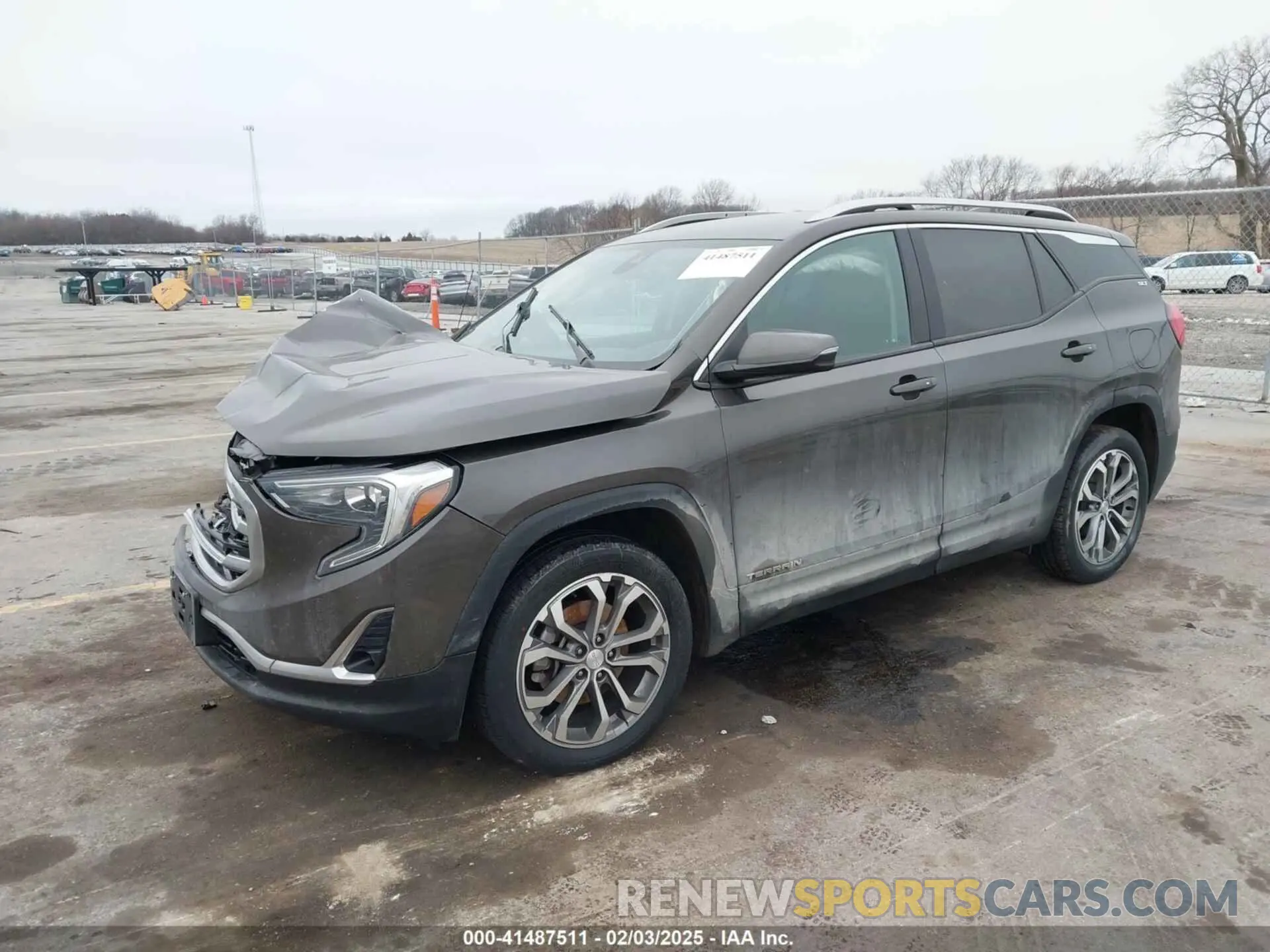2 Photograph of a damaged car 3GKALVEX9LL131034 GMC TERRAIN 2020