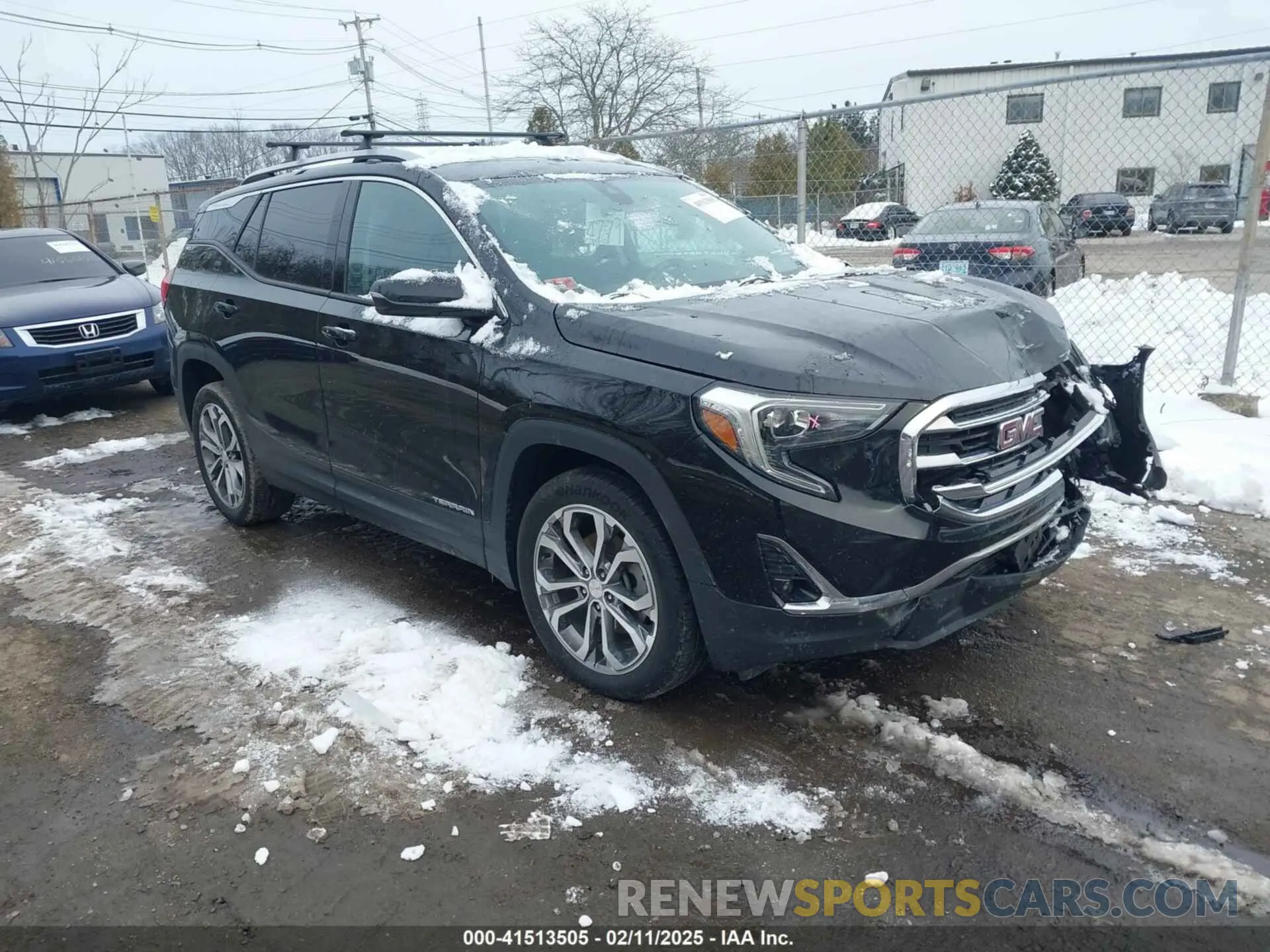 1 Photograph of a damaged car 3GKALVEXXLL217520 GMC TERRAIN 2020