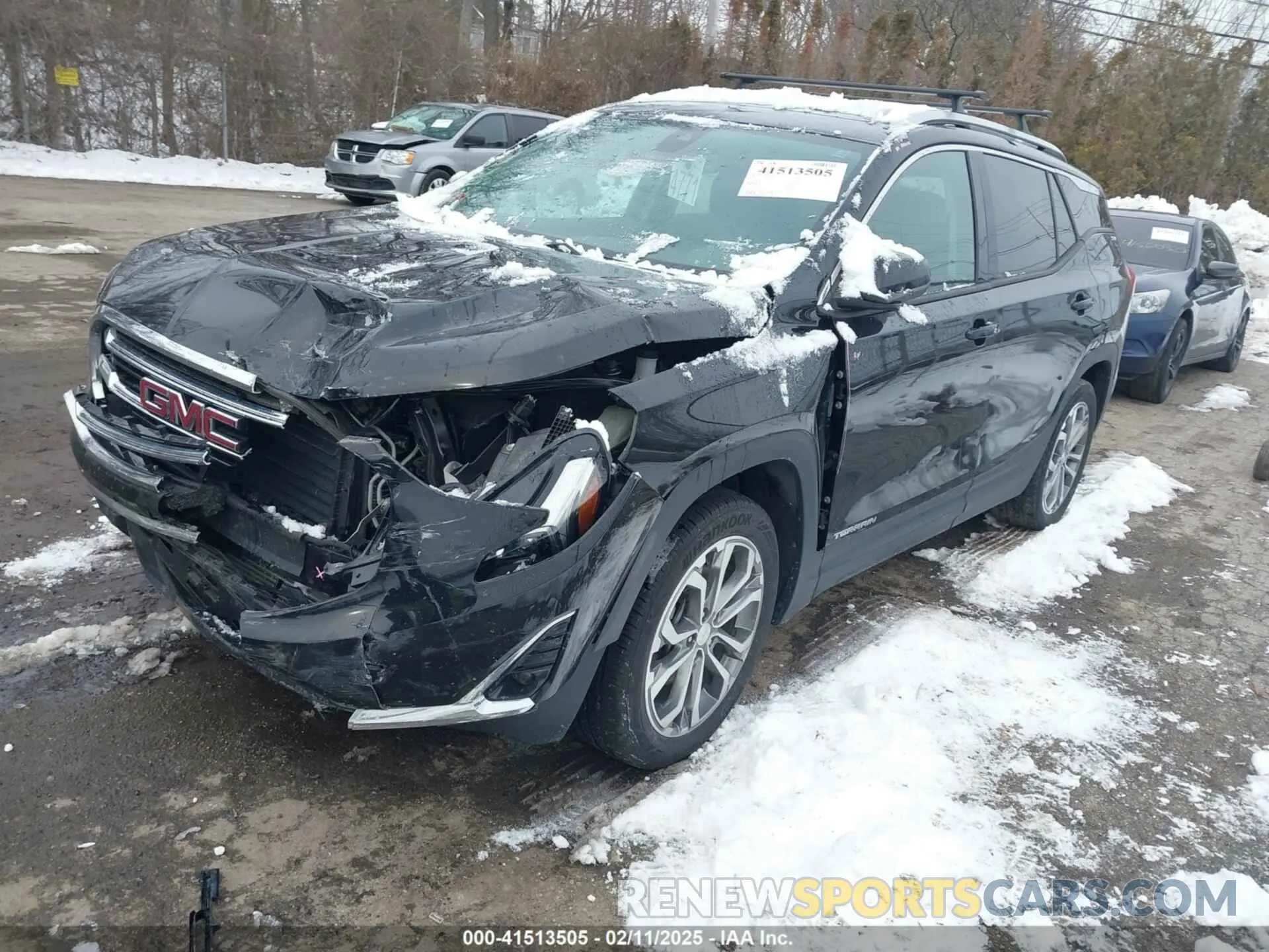 2 Photograph of a damaged car 3GKALVEXXLL217520 GMC TERRAIN 2020