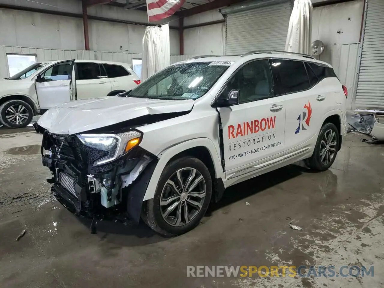 1 Photograph of a damaged car 3GKALXEX0LL291881 GMC TERRAIN 2020