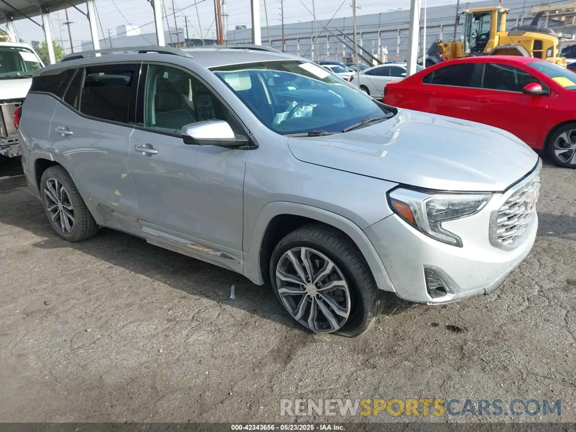 1 Photograph of a damaged car 3GKALXEX0LL294117 GMC TERRAIN 2020