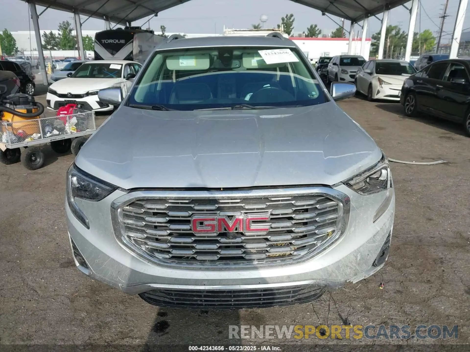 13 Photograph of a damaged car 3GKALXEX0LL294117 GMC TERRAIN 2020