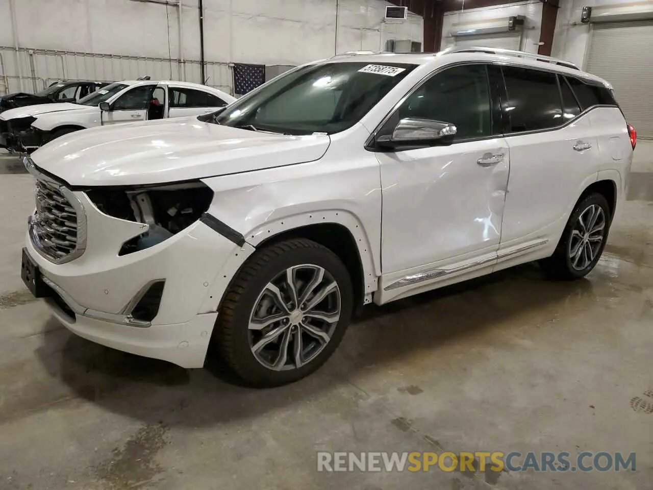 1 Photograph of a damaged car 3GKALXEX1LL343423 GMC TERRAIN 2020