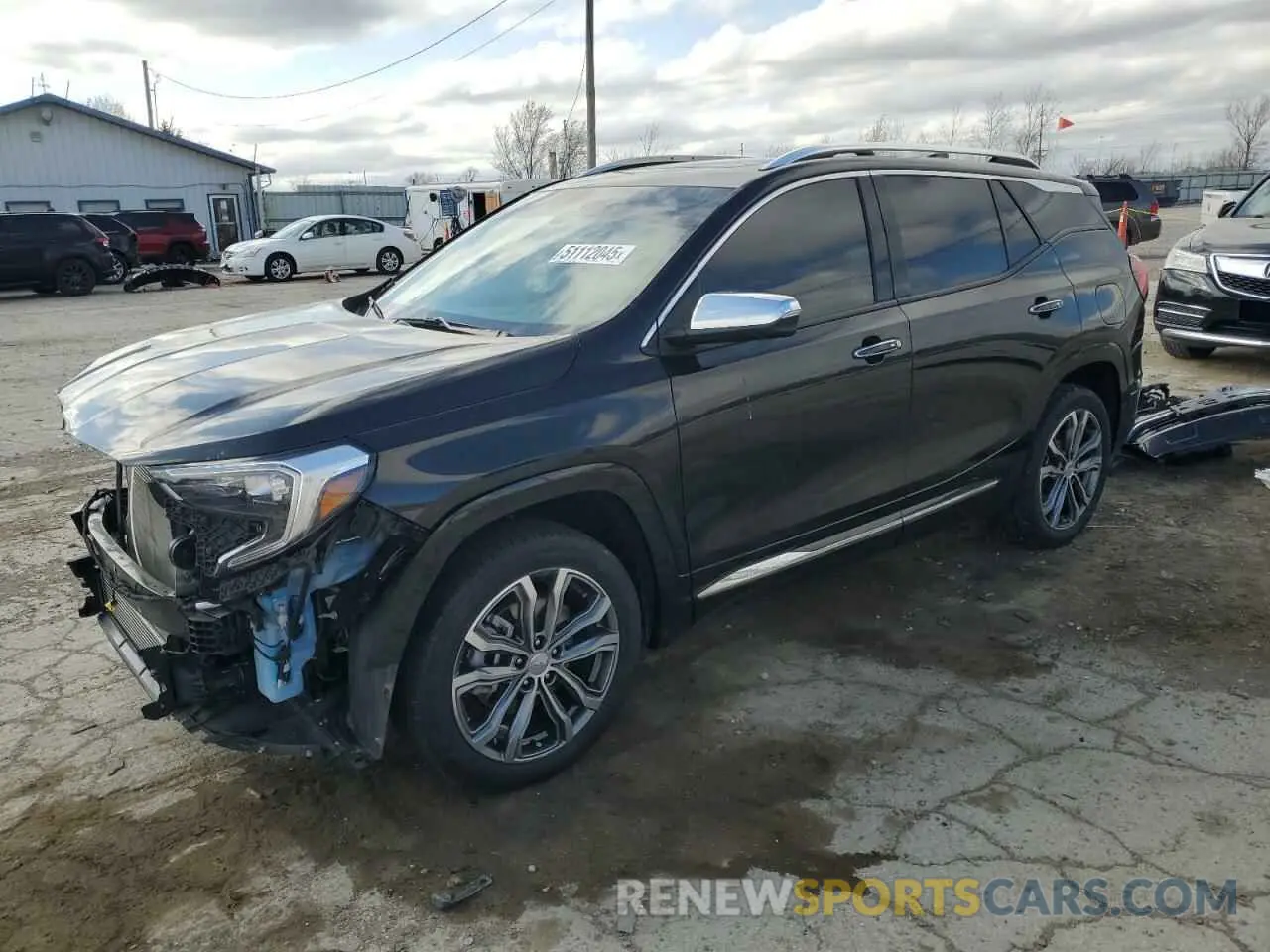 1 Photograph of a damaged car 3GKALXEX2LL346606 GMC TERRAIN 2020