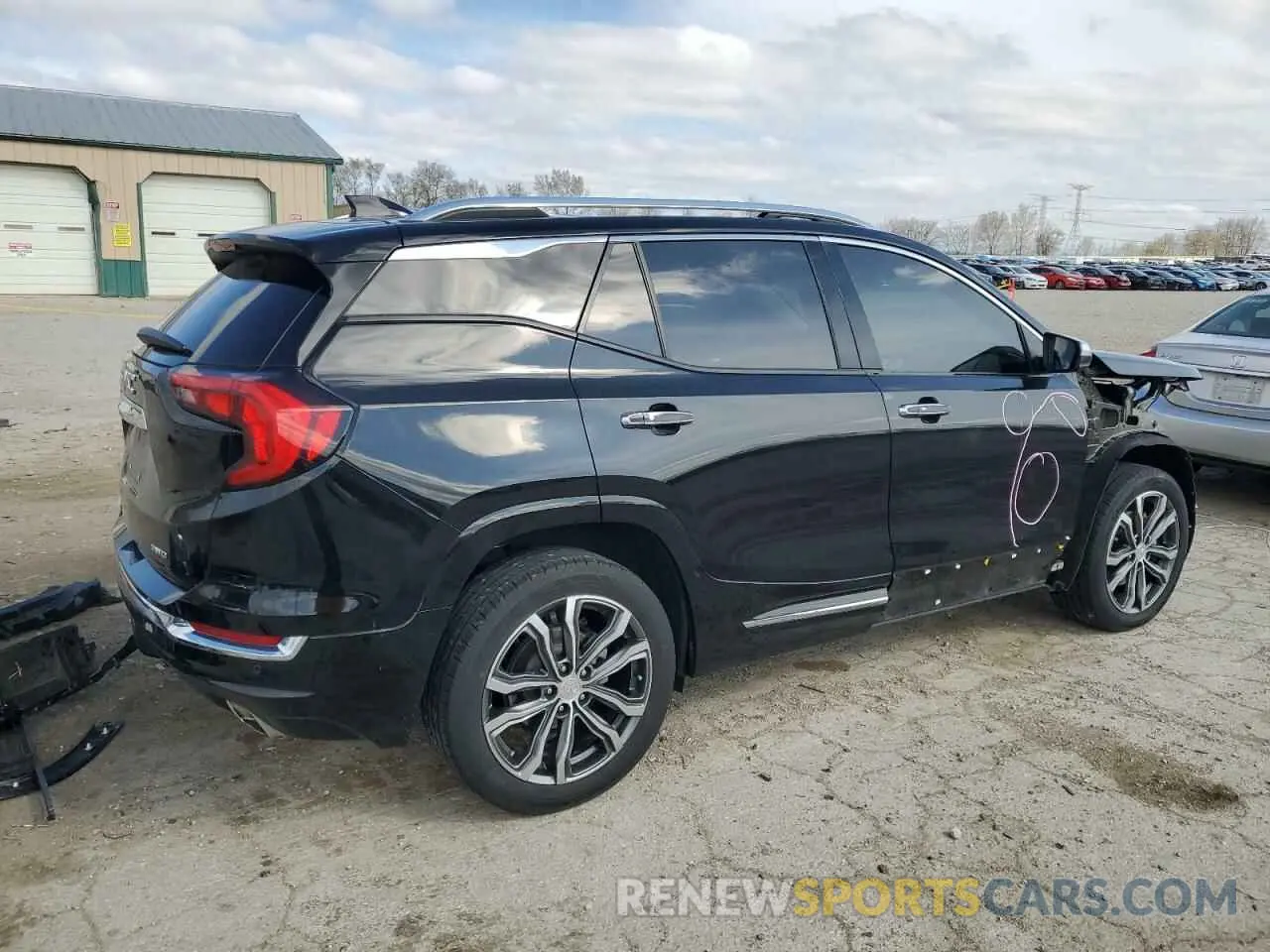 3 Photograph of a damaged car 3GKALXEX2LL346606 GMC TERRAIN 2020