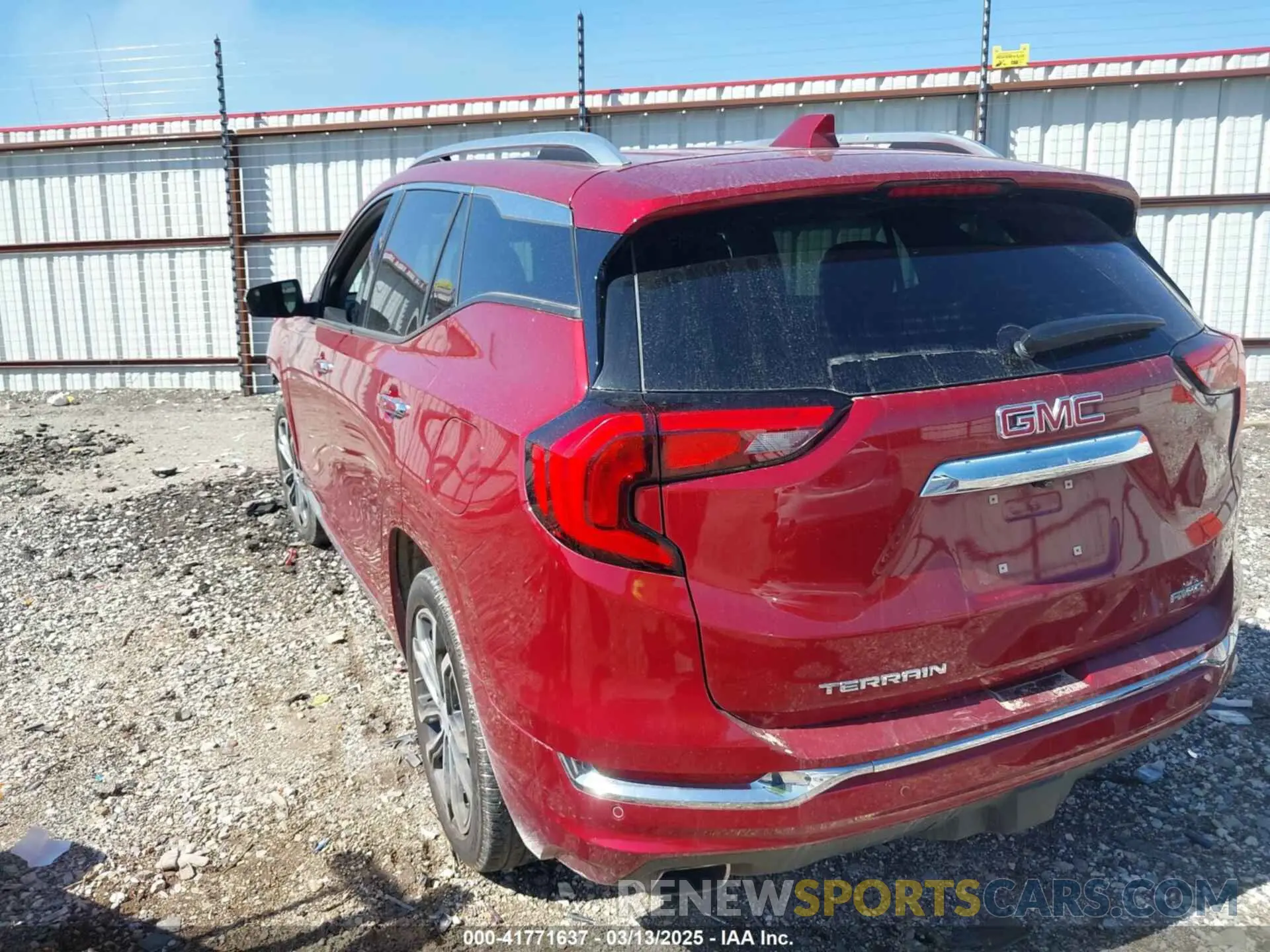 3 Photograph of a damaged car 3GKALXEX4LL164180 GMC TERRAIN 2020
