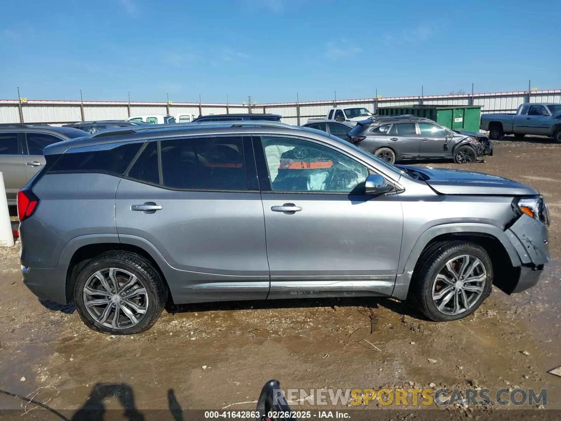 13 Photograph of a damaged car 3GKALXEX5LL141216 GMC TERRAIN 2020