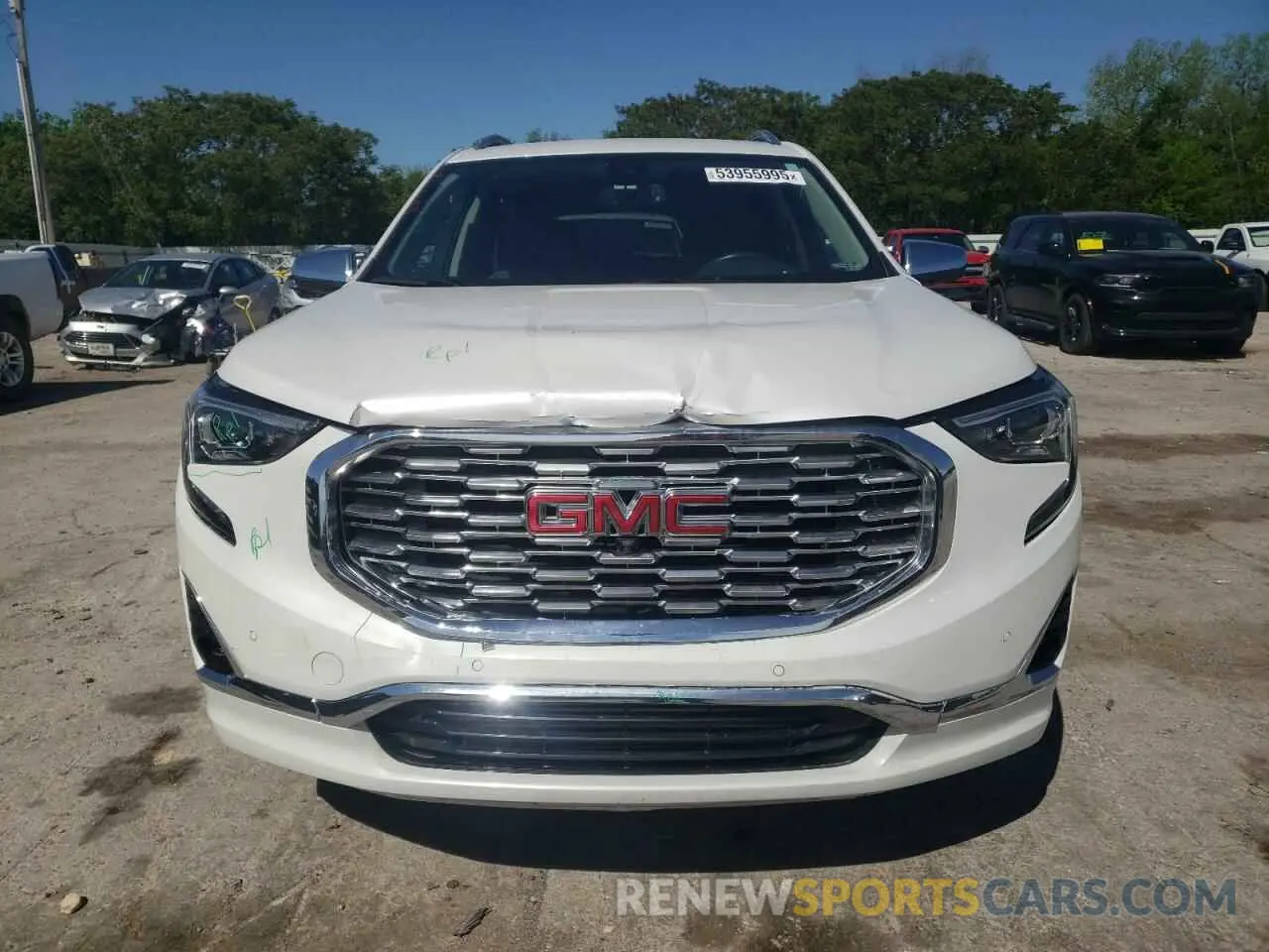 5 Photograph of a damaged car 3GKALXEX9LL281043 GMC TERRAIN 2020