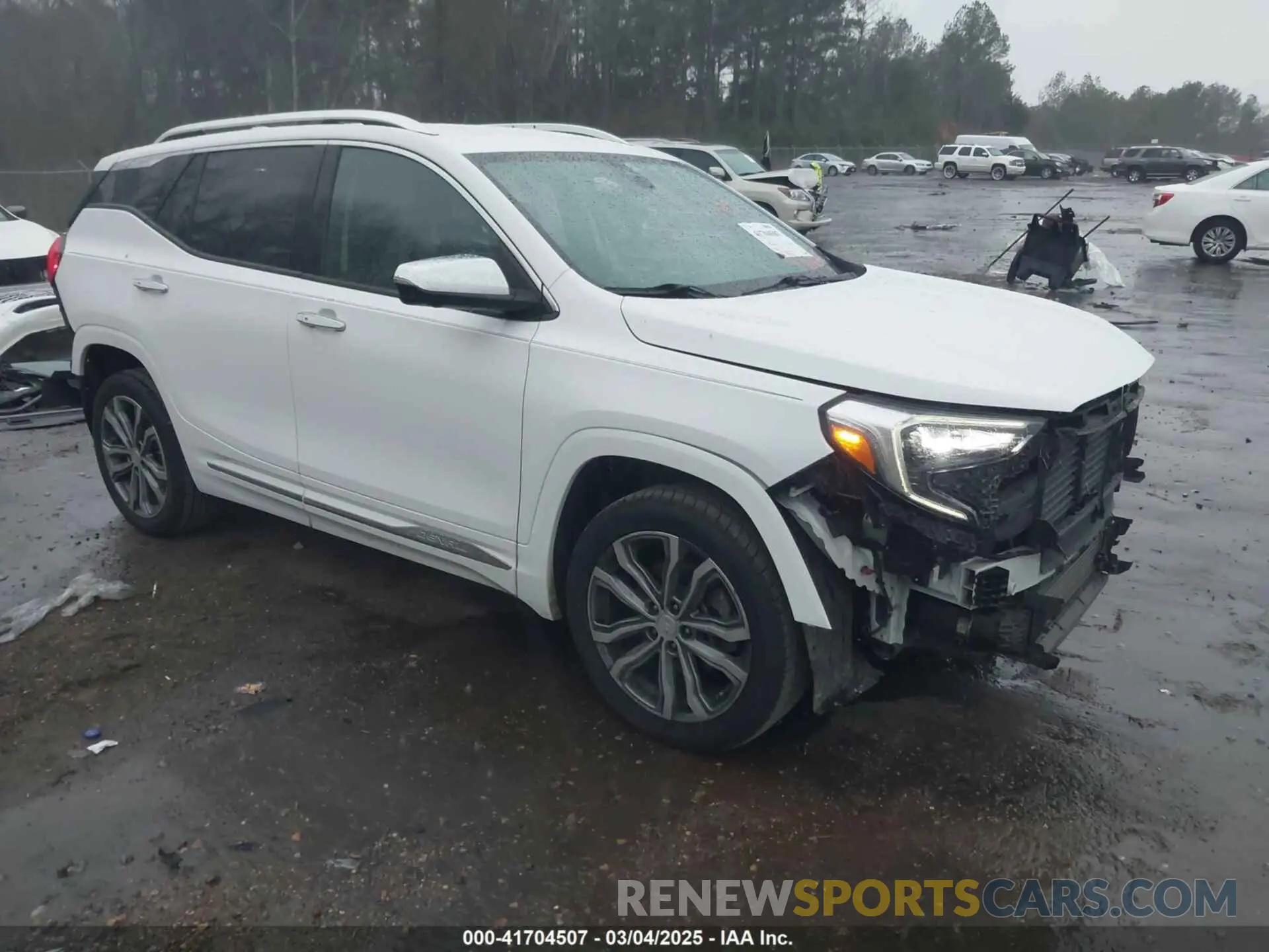 1 Photograph of a damaged car 3GKALXEX9LL288252 GMC TERRAIN 2020
