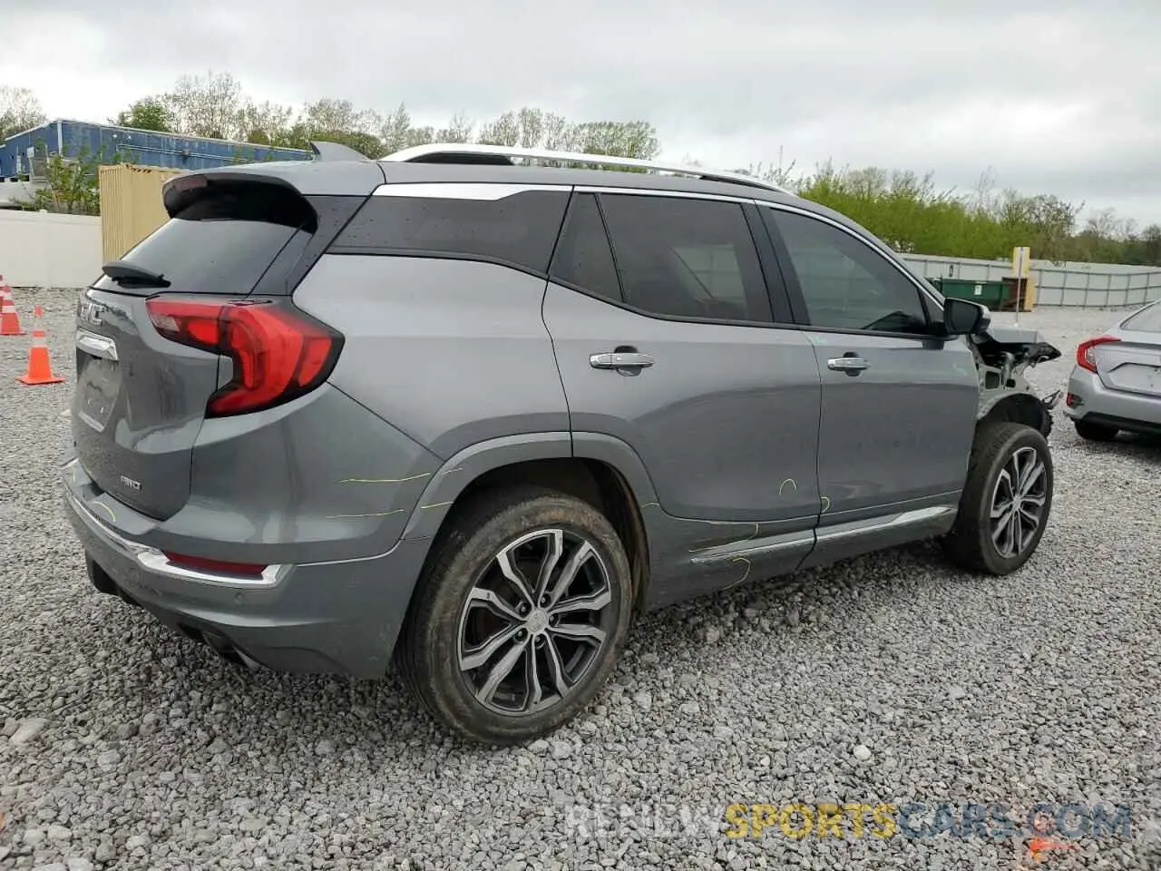 3 Photograph of a damaged car 3GKALXEX9LL340236 GMC TERRAIN 2020