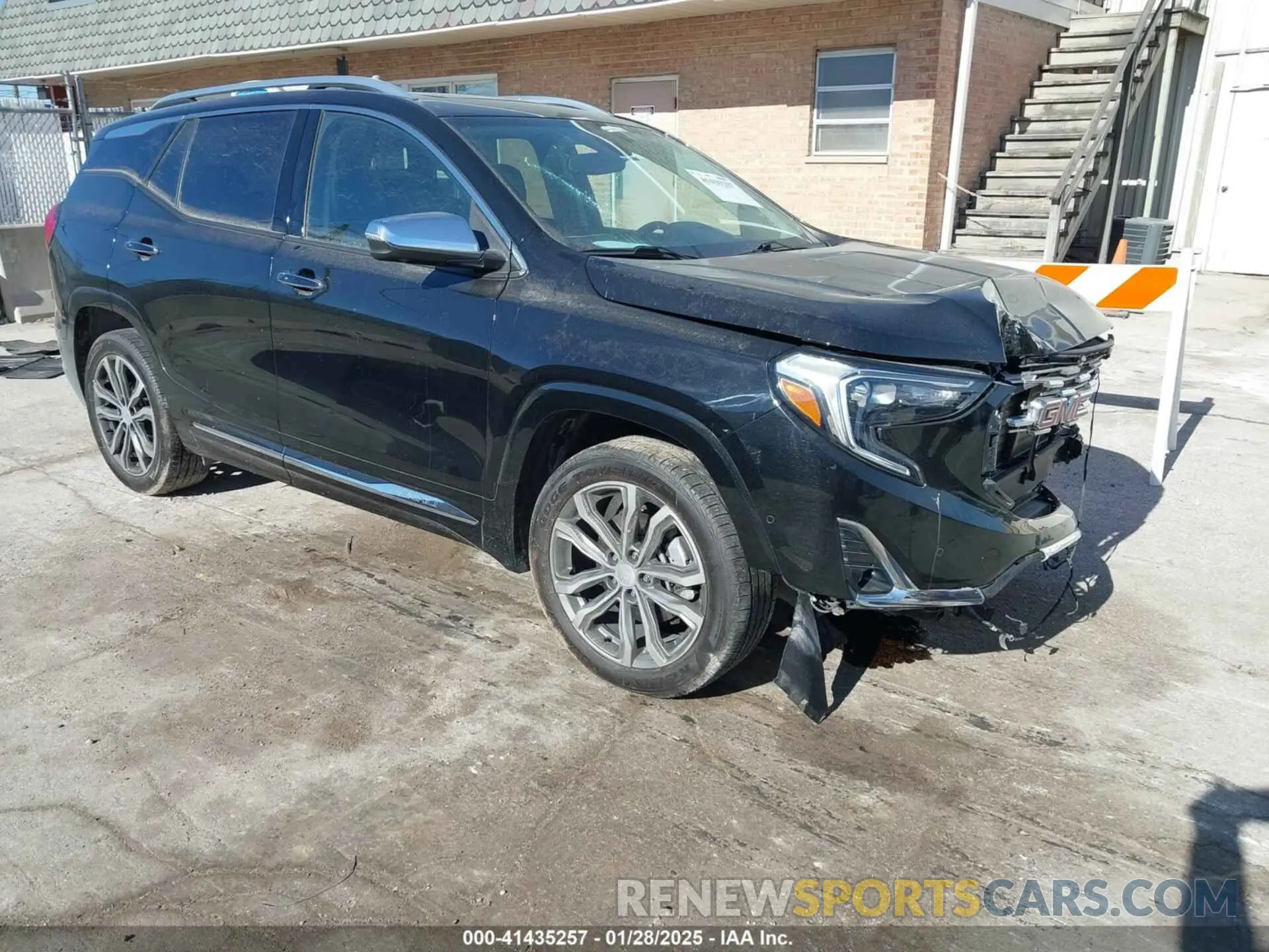1 Photograph of a damaged car 3GKALXEXXLL142250 GMC TERRAIN 2020