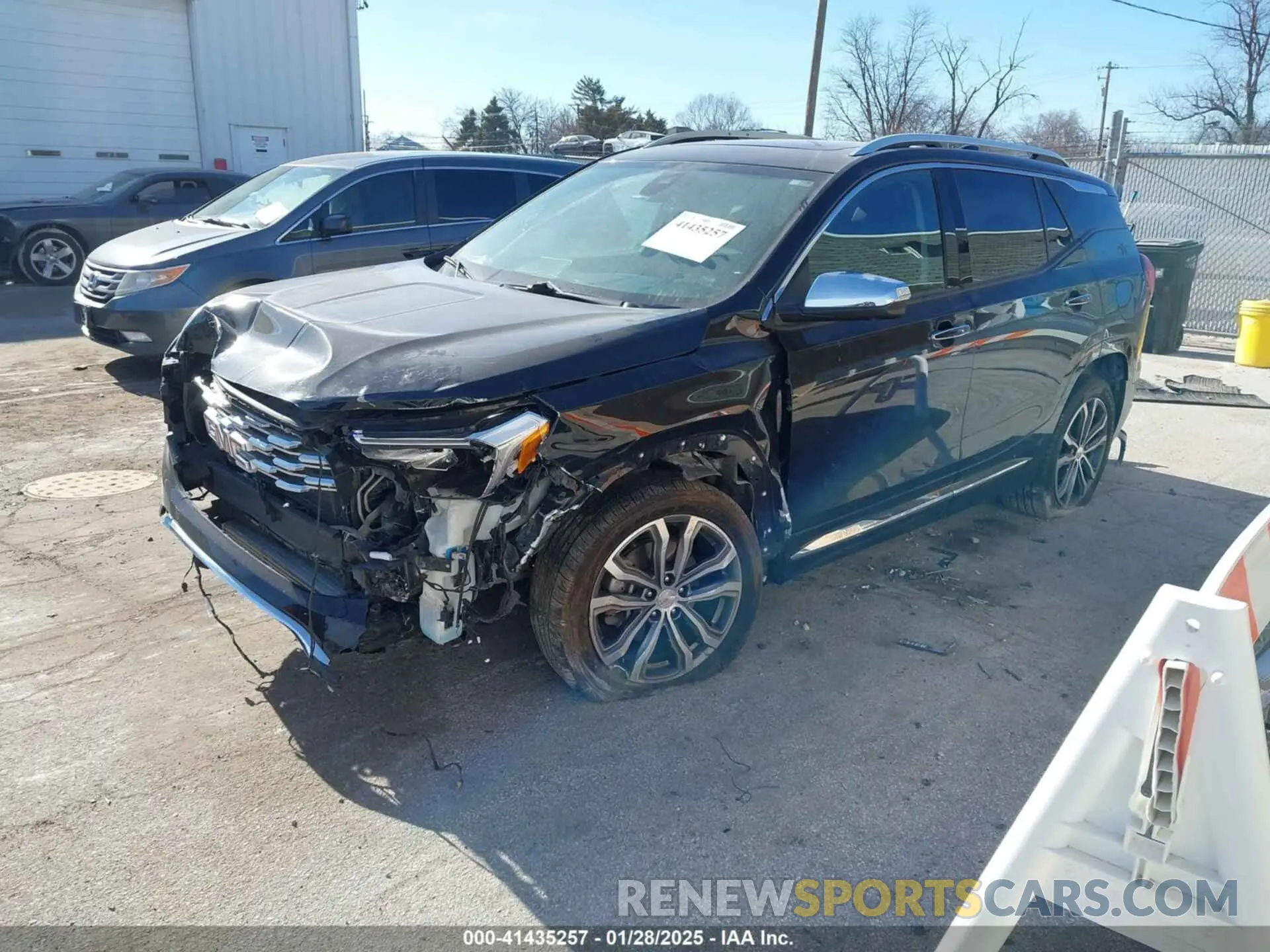 2 Photograph of a damaged car 3GKALXEXXLL142250 GMC TERRAIN 2020