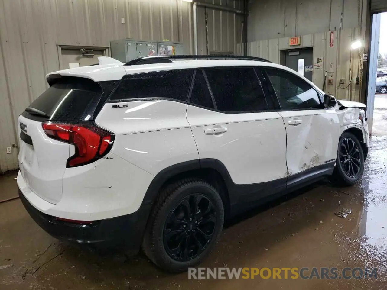 3 Photograph of a damaged car 3GKALMEV0ML306765 GMC TERRAIN 2021
