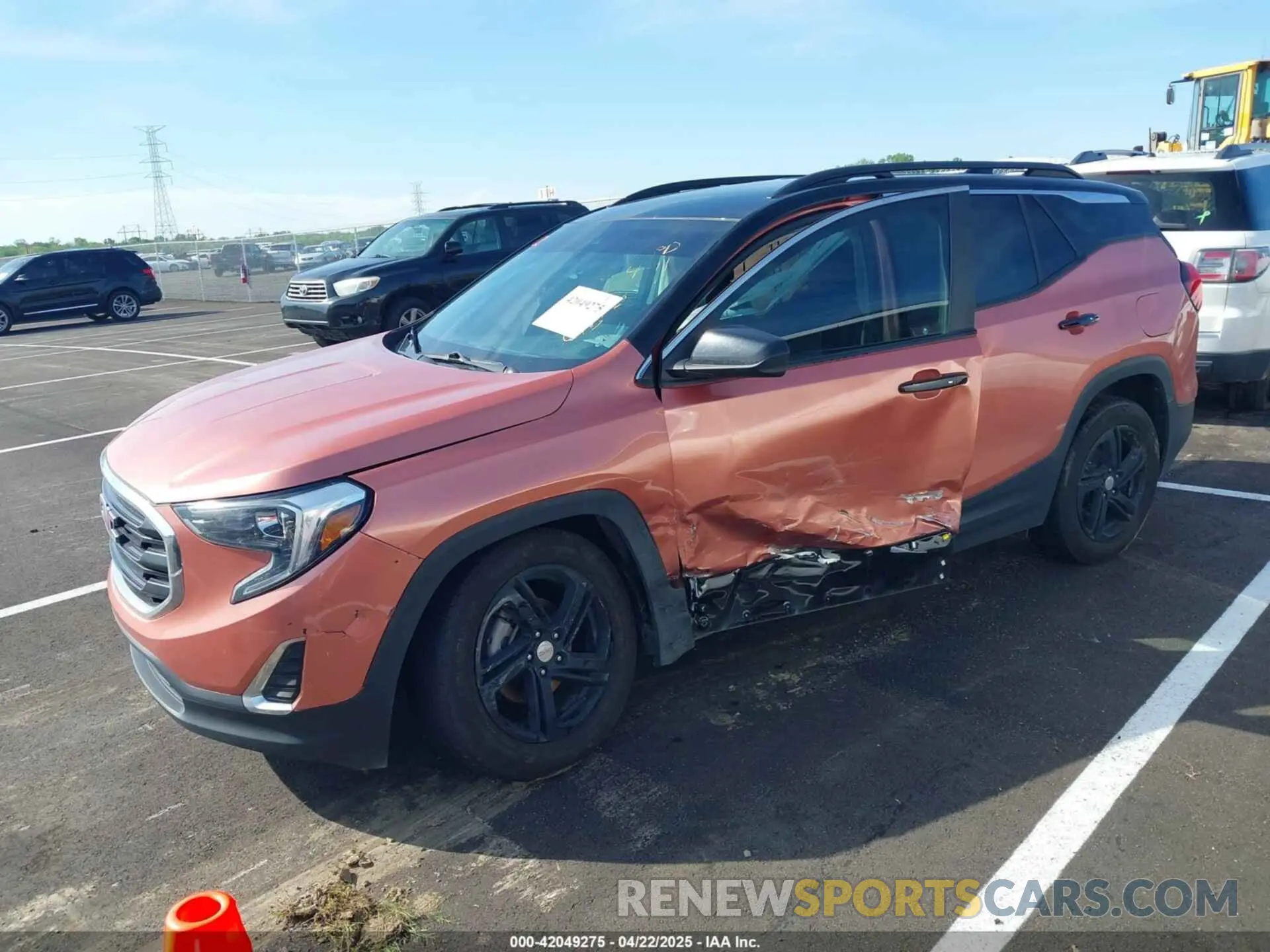 2 Photograph of a damaged car 3GKALMEV0ML307124 GMC TERRAIN 2021