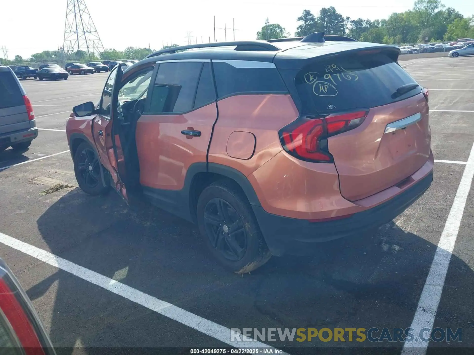 3 Photograph of a damaged car 3GKALMEV0ML307124 GMC TERRAIN 2021