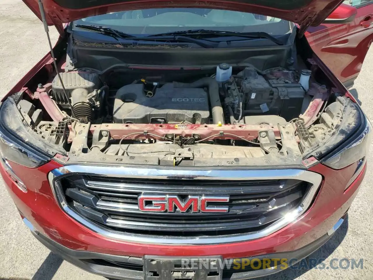 12 Photograph of a damaged car 3GKALMEV0ML314123 GMC TERRAIN 2021