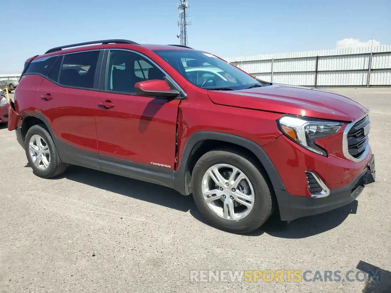 4 Photograph of a damaged car 3GKALMEV0ML314123 GMC TERRAIN 2021