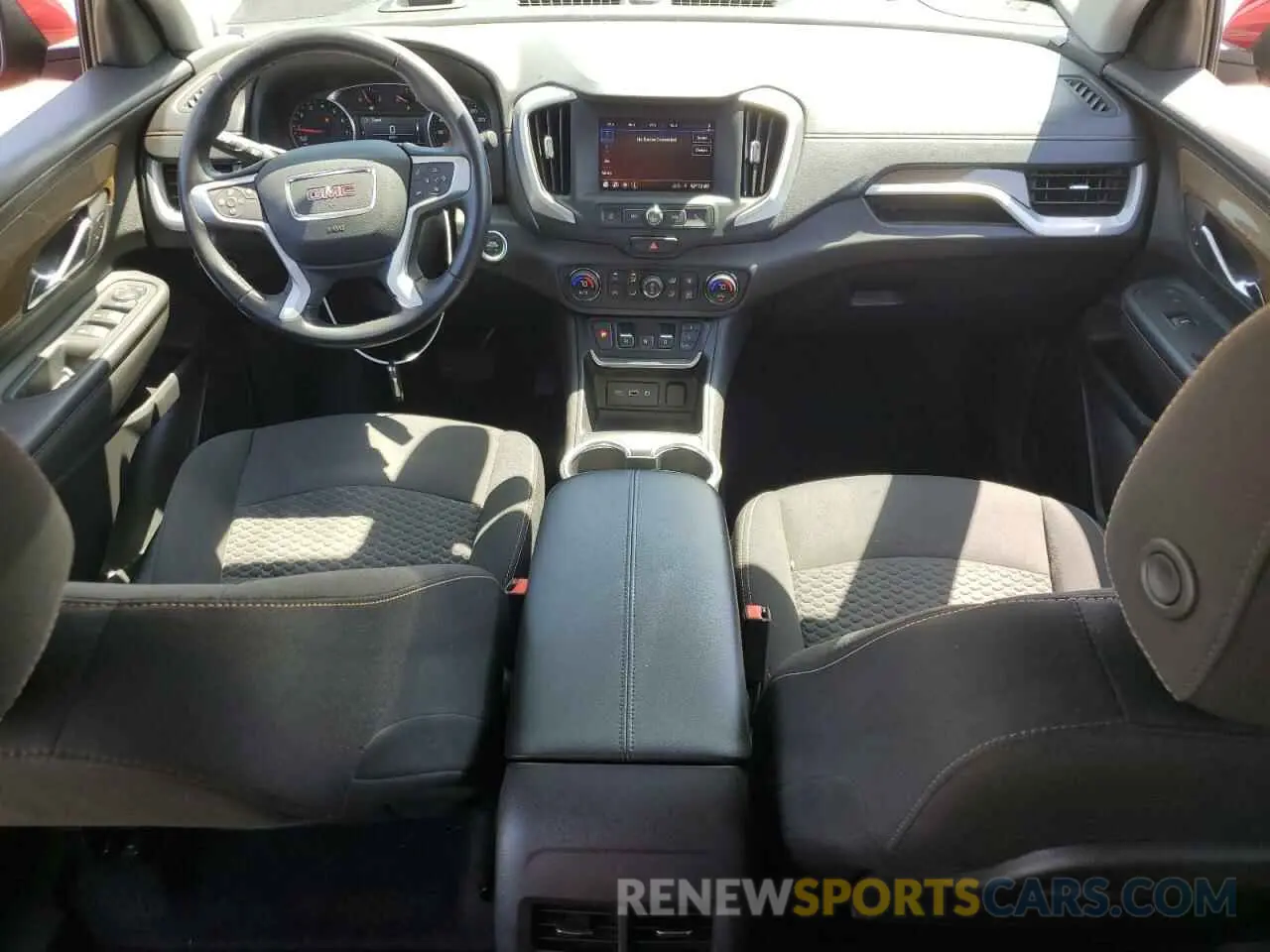 8 Photograph of a damaged car 3GKALMEV0ML314123 GMC TERRAIN 2021