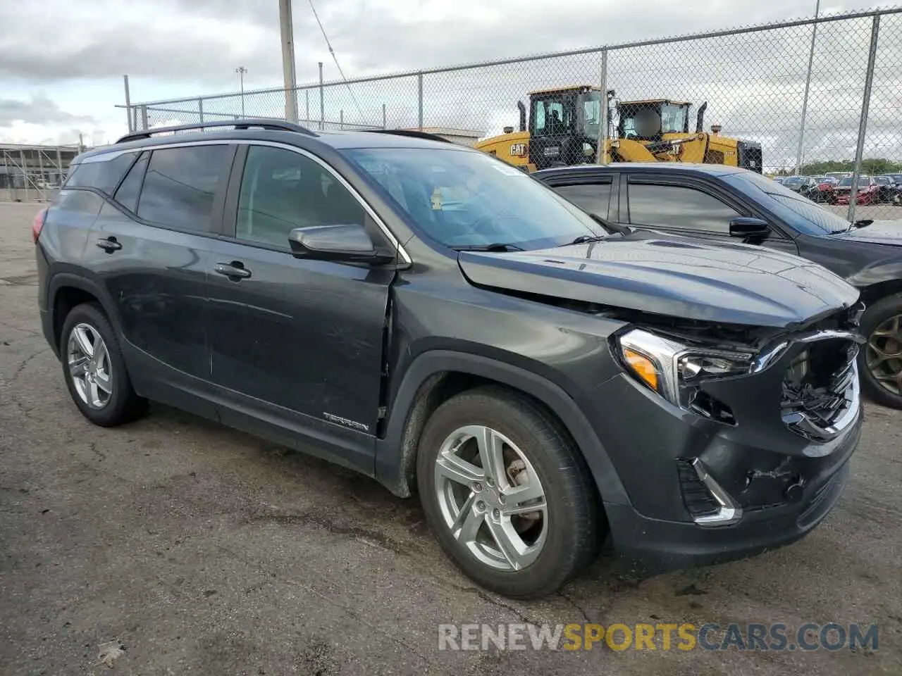 4 Photograph of a damaged car 3GKALMEV0ML323503 GMC TERRAIN 2021
