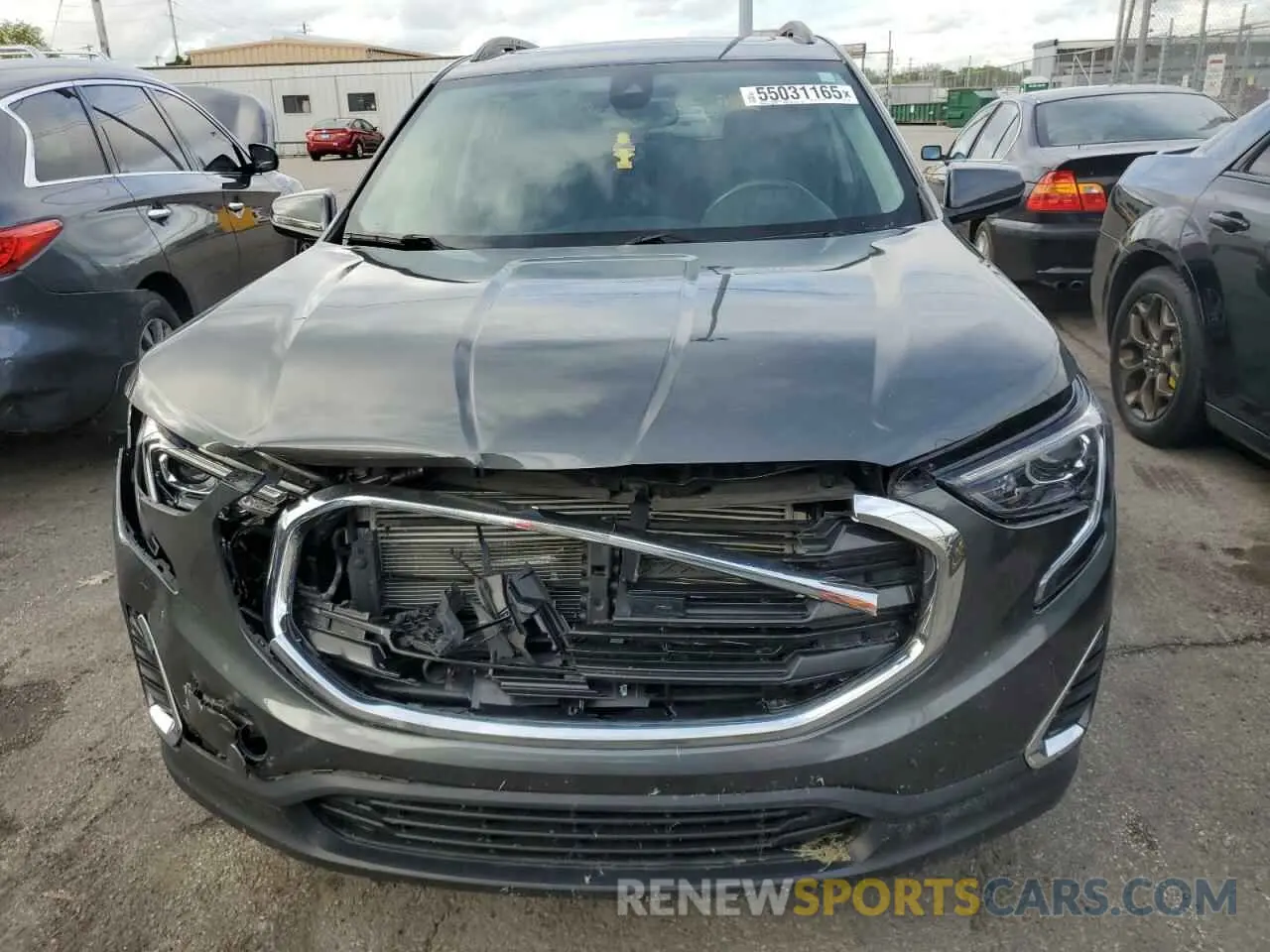 5 Photograph of a damaged car 3GKALMEV0ML323503 GMC TERRAIN 2021