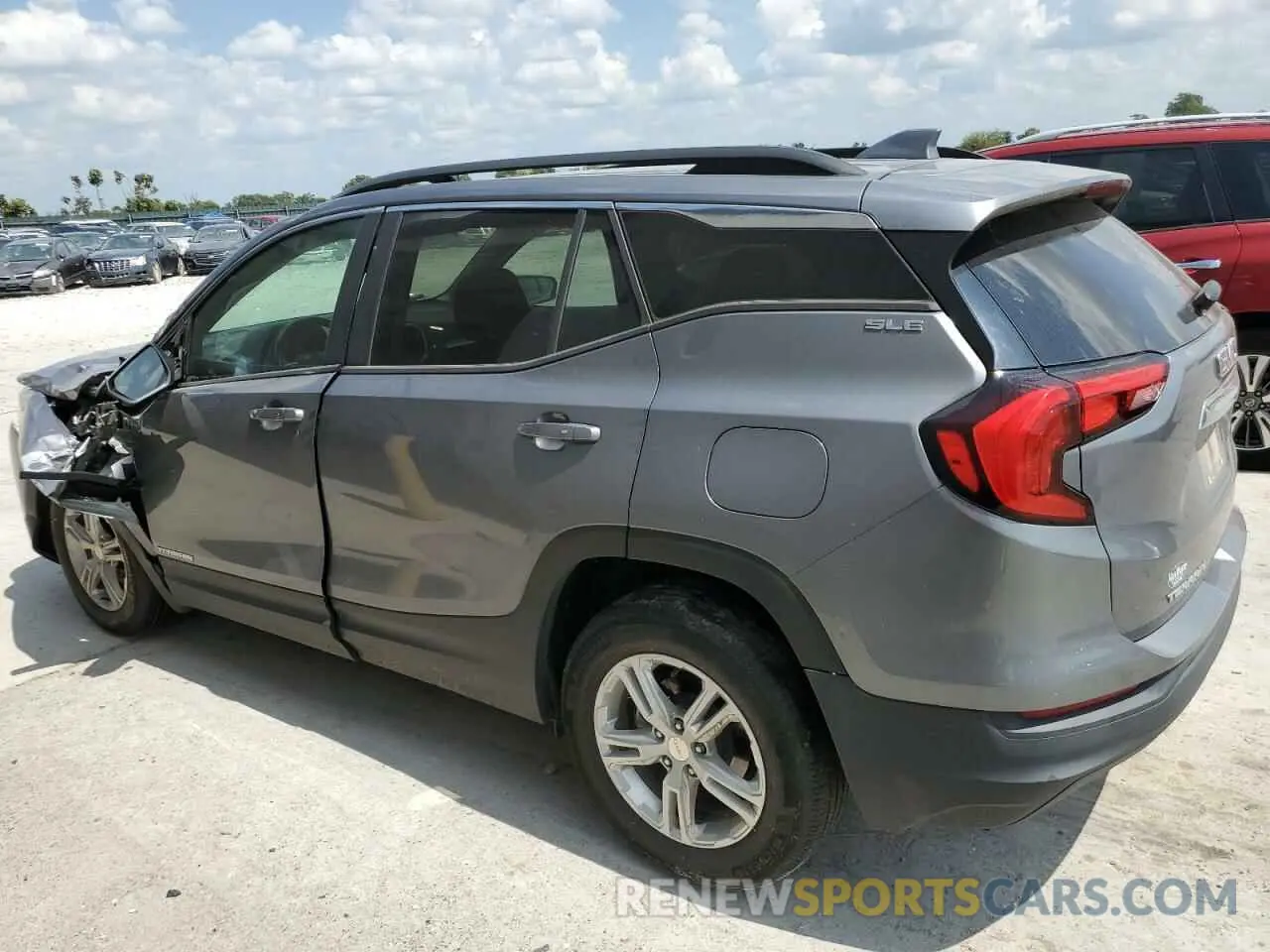 2 Photograph of a damaged car 3GKALMEV0ML357375 GMC TERRAIN 2021