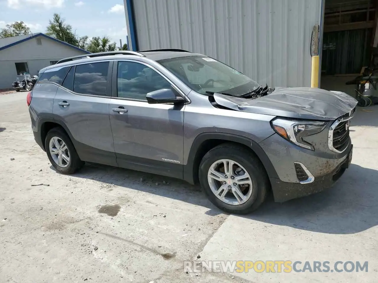4 Photograph of a damaged car 3GKALMEV0ML357375 GMC TERRAIN 2021