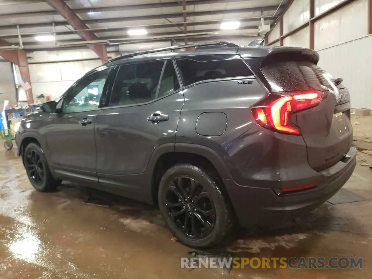 2 Photograph of a damaged car 3GKALMEV0ML360812 GMC TERRAIN 2021