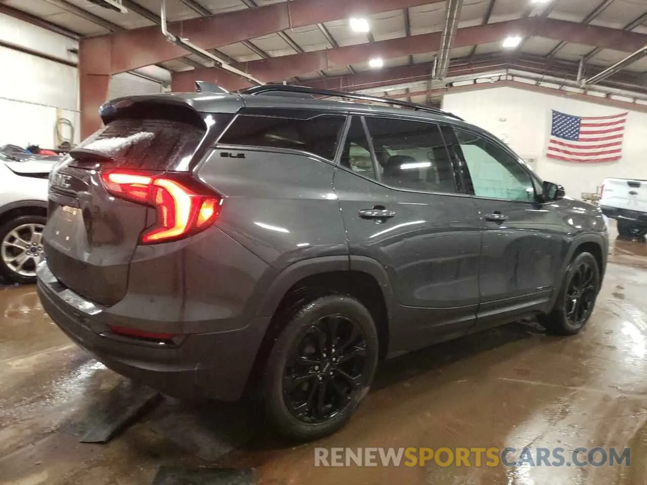 3 Photograph of a damaged car 3GKALMEV0ML360812 GMC TERRAIN 2021