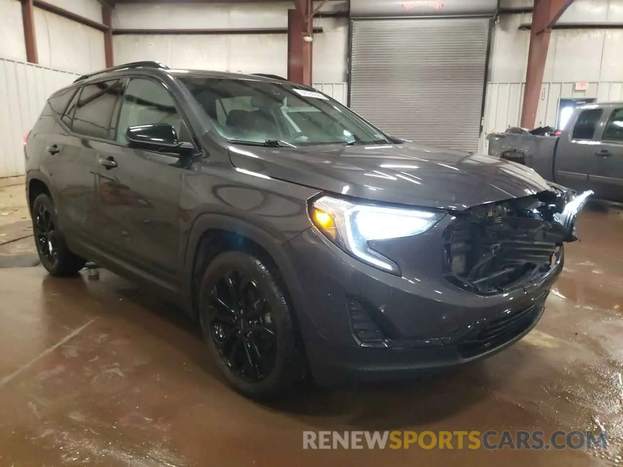 4 Photograph of a damaged car 3GKALMEV0ML360812 GMC TERRAIN 2021
