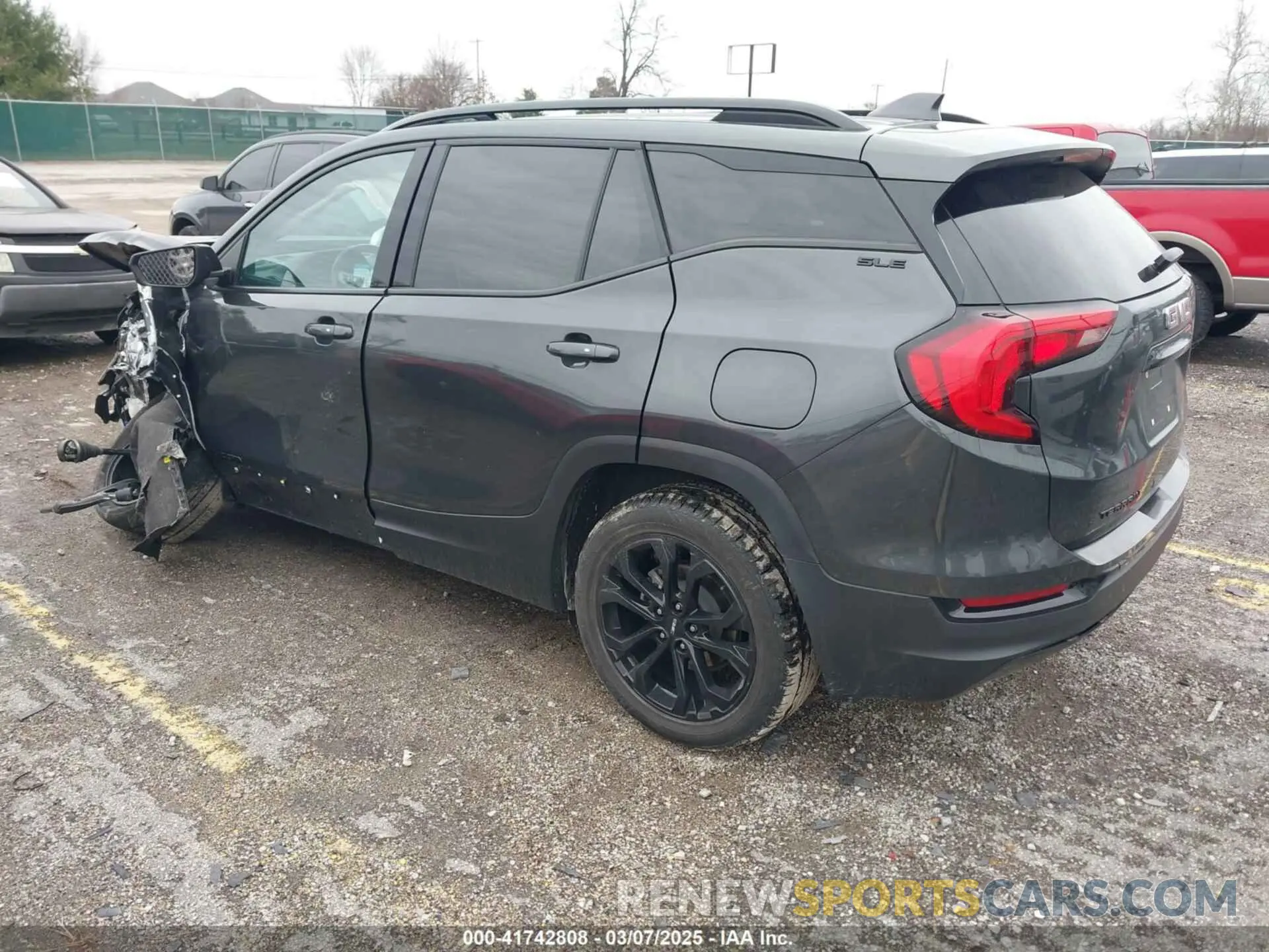 3 Photograph of a damaged car 3GKALMEV0ML373933 GMC TERRAIN 2021
