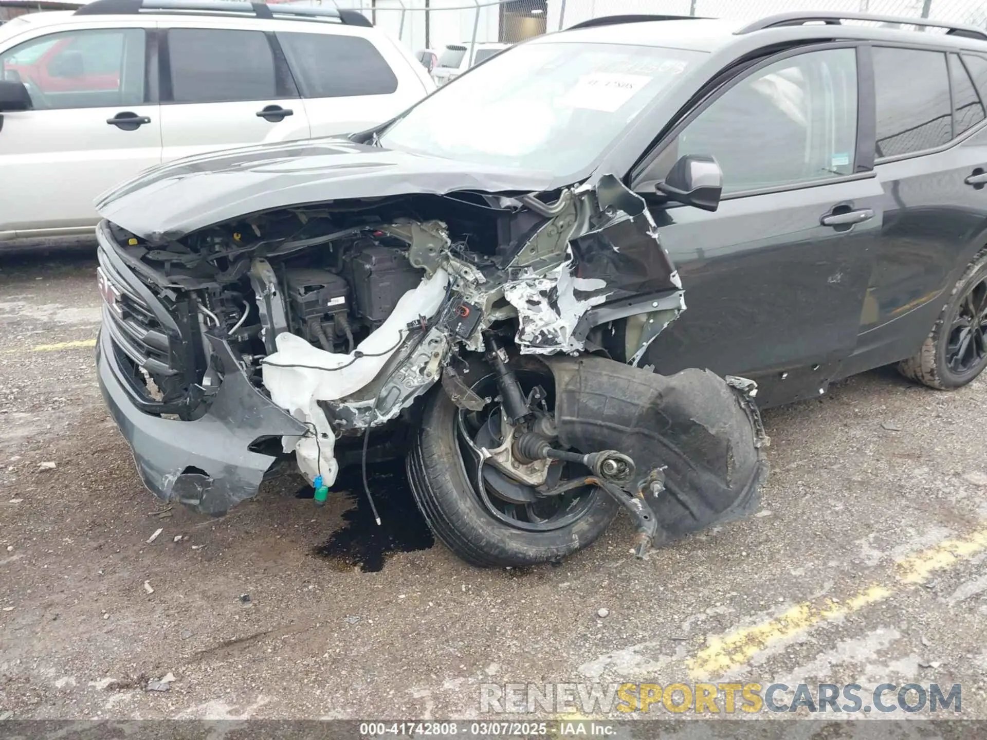 6 Photograph of a damaged car 3GKALMEV0ML373933 GMC TERRAIN 2021