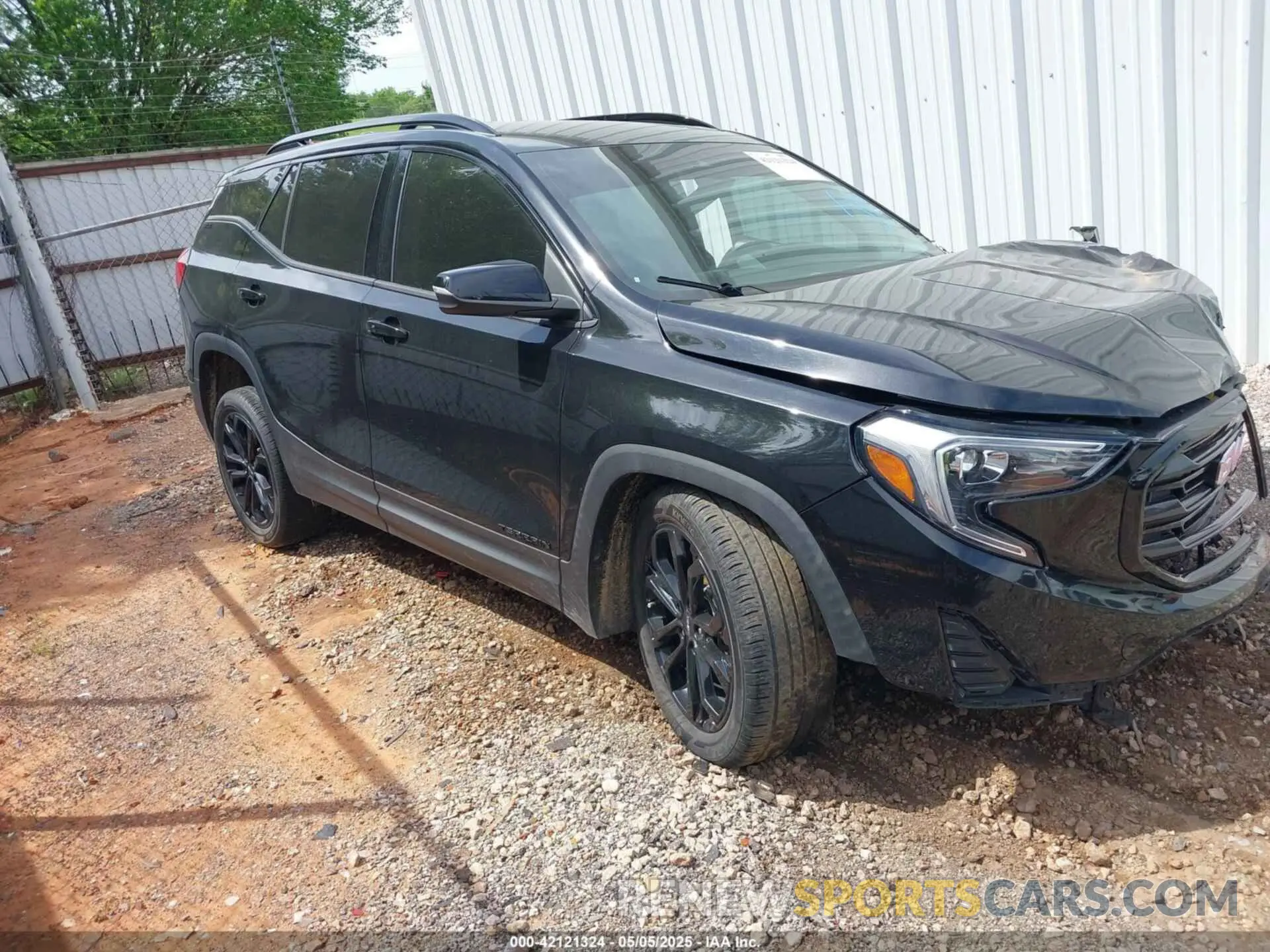 1 Photograph of a damaged car 3GKALMEV1ML307942 GMC TERRAIN 2021