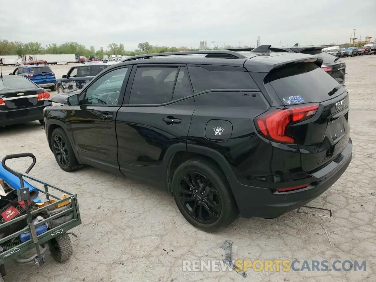 2 Photograph of a damaged car 3GKALMEV1ML391745 GMC TERRAIN 2021