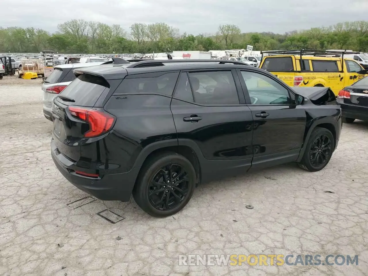 3 Photograph of a damaged car 3GKALMEV1ML391745 GMC TERRAIN 2021