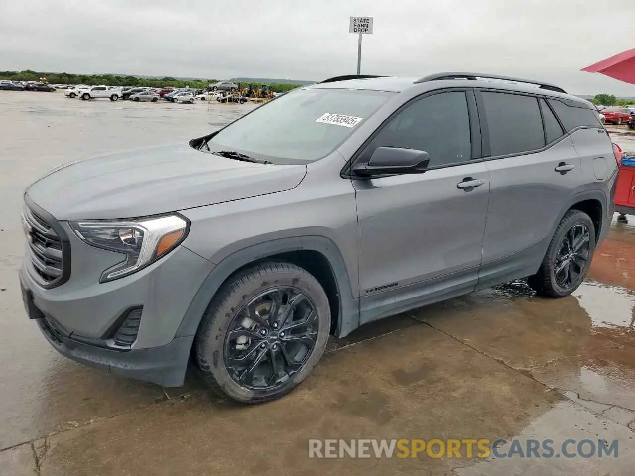 1 Photograph of a damaged car 3GKALMEV2ML308839 GMC TERRAIN 2021