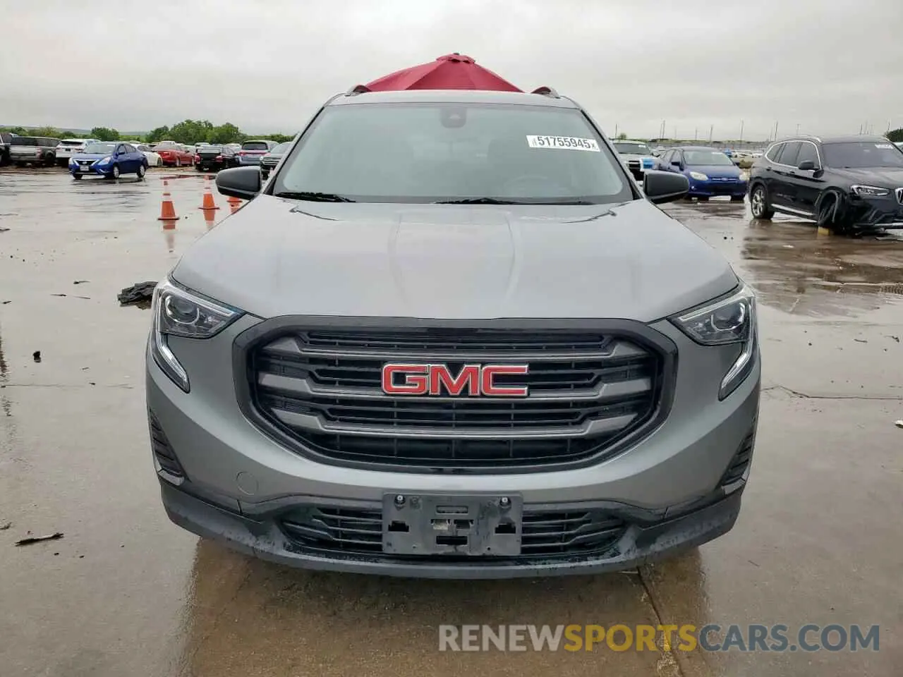 5 Photograph of a damaged car 3GKALMEV2ML308839 GMC TERRAIN 2021