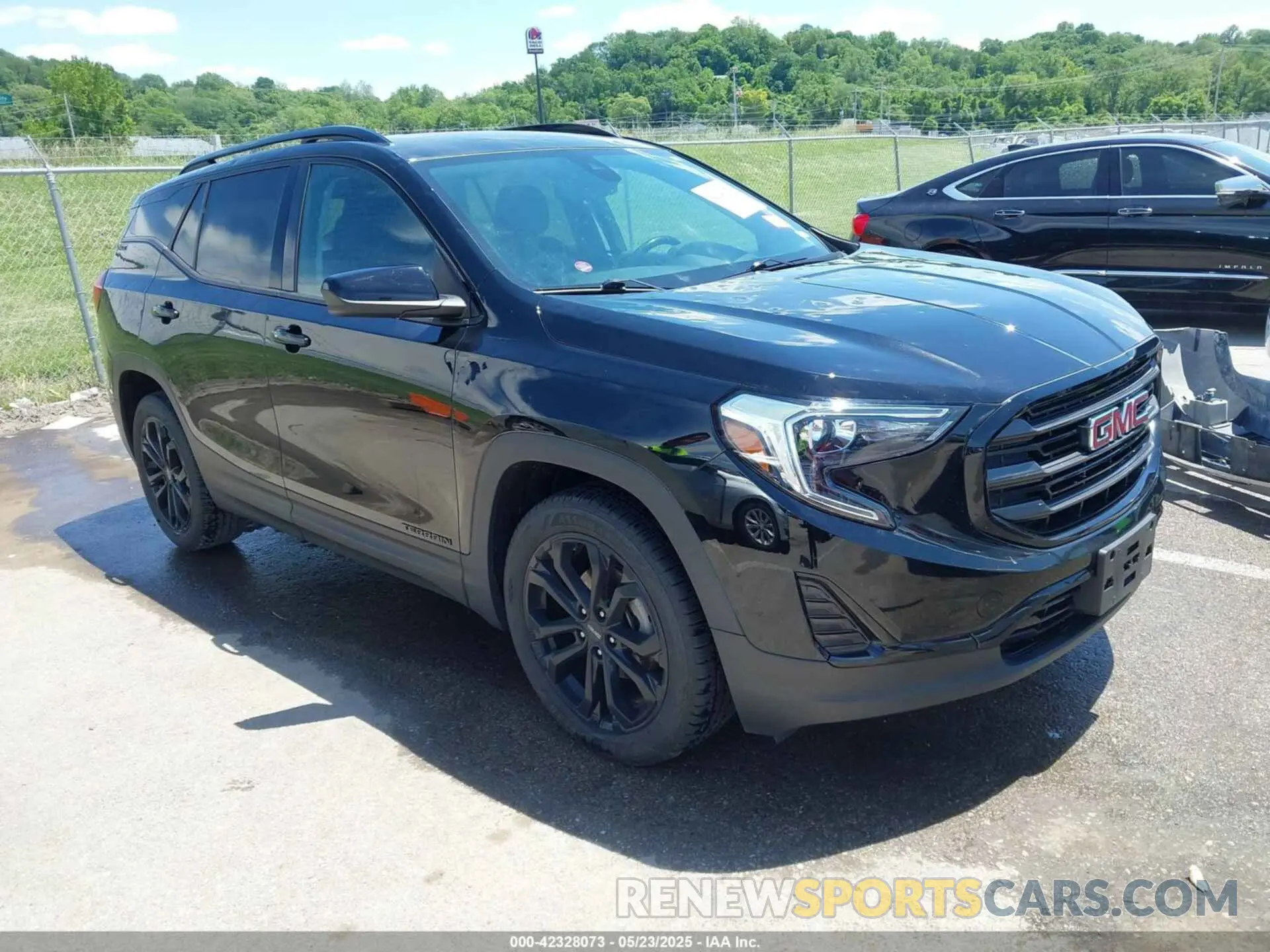 1 Photograph of a damaged car 3GKALMEV2ML339430 GMC TERRAIN 2021