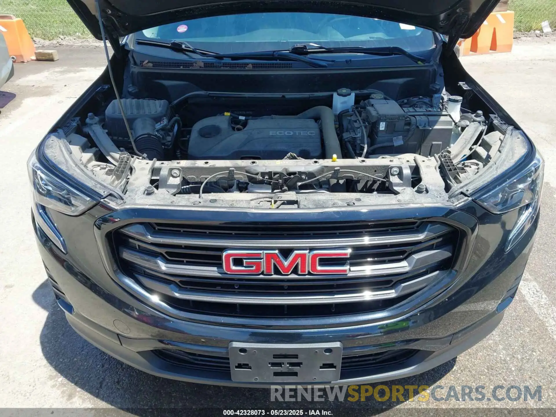 10 Photograph of a damaged car 3GKALMEV2ML339430 GMC TERRAIN 2021