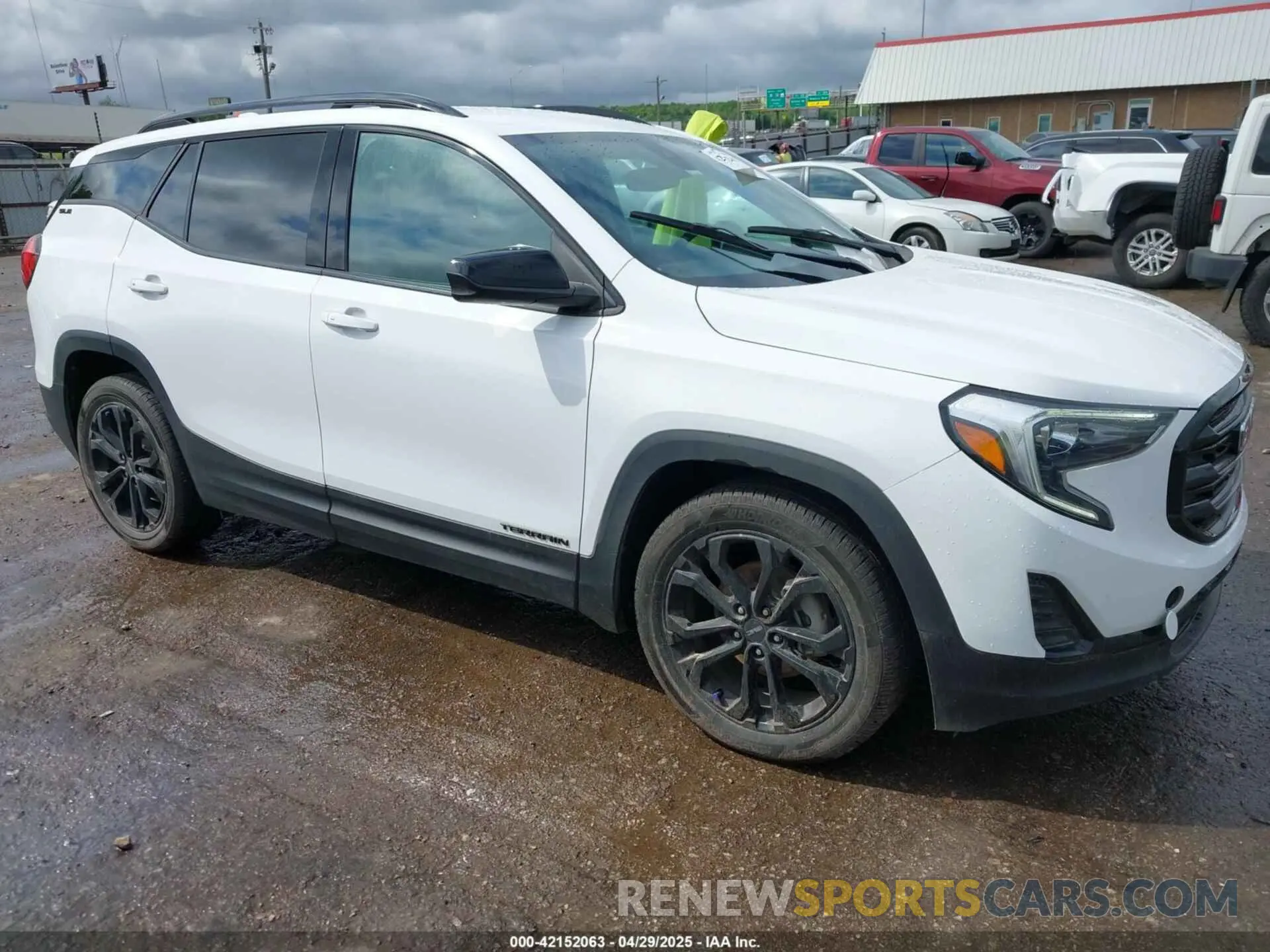 1 Photograph of a damaged car 3GKALMEV2ML352839 GMC TERRAIN 2021