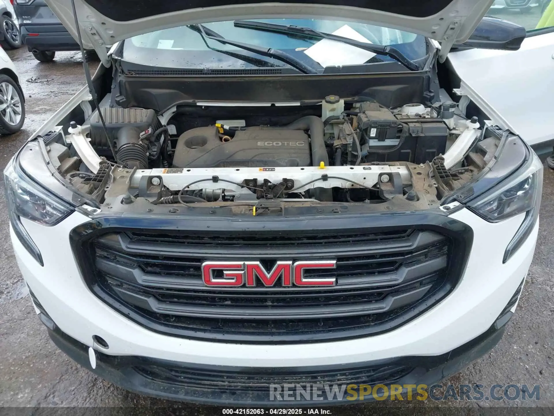 10 Photograph of a damaged car 3GKALMEV2ML352839 GMC TERRAIN 2021