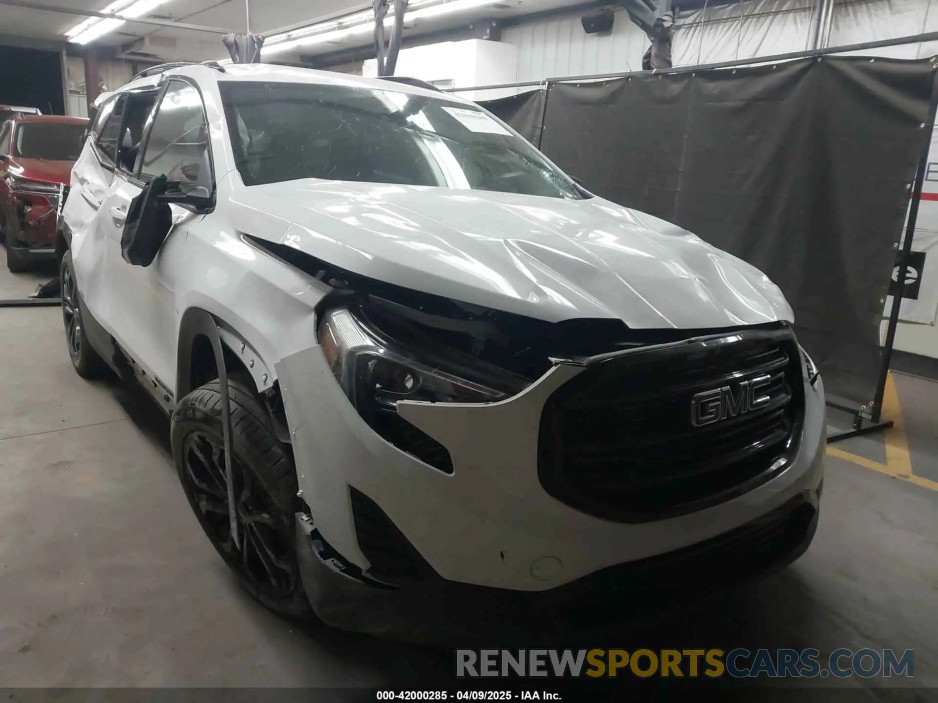 1 Photograph of a damaged car 3GKALMEV2ML396873 GMC TERRAIN 2021