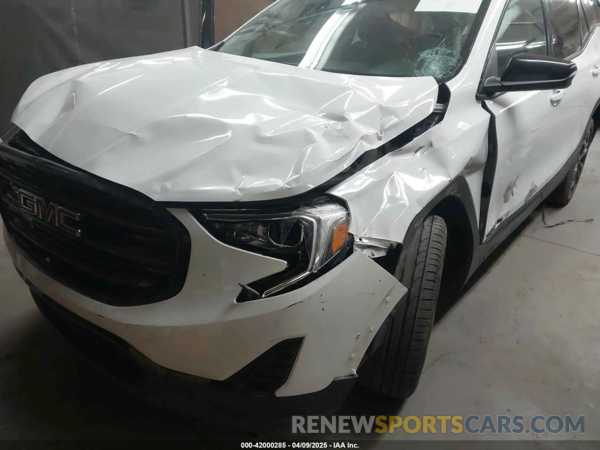 6 Photograph of a damaged car 3GKALMEV2ML396873 GMC TERRAIN 2021