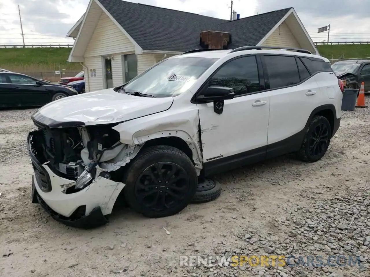 1 Photograph of a damaged car 3GKALMEV3ML366345 GMC TERRAIN 2021