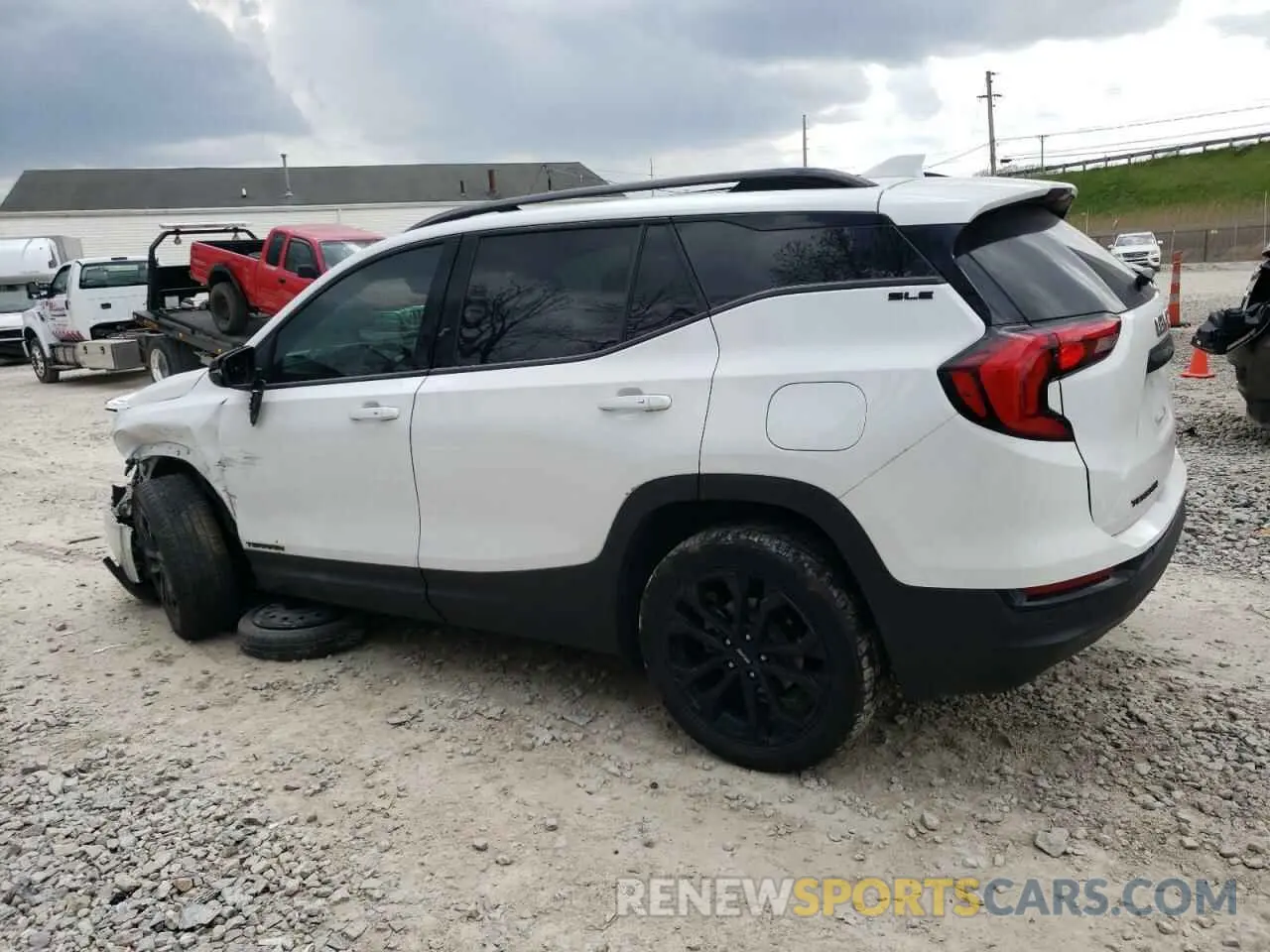 2 Photograph of a damaged car 3GKALMEV3ML366345 GMC TERRAIN 2021