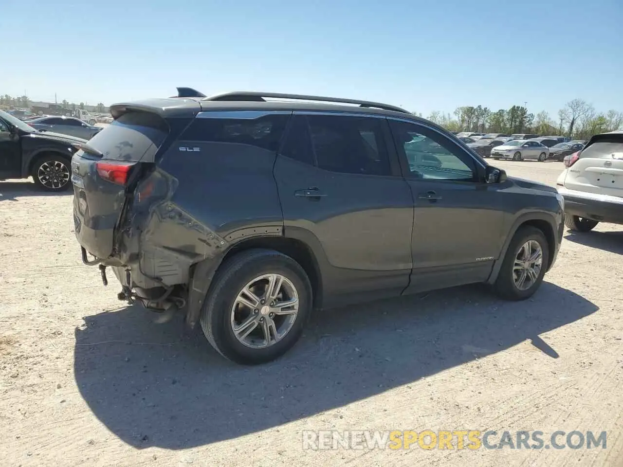 3 Photograph of a damaged car 3GKALMEV3ML374526 GMC TERRAIN 2021