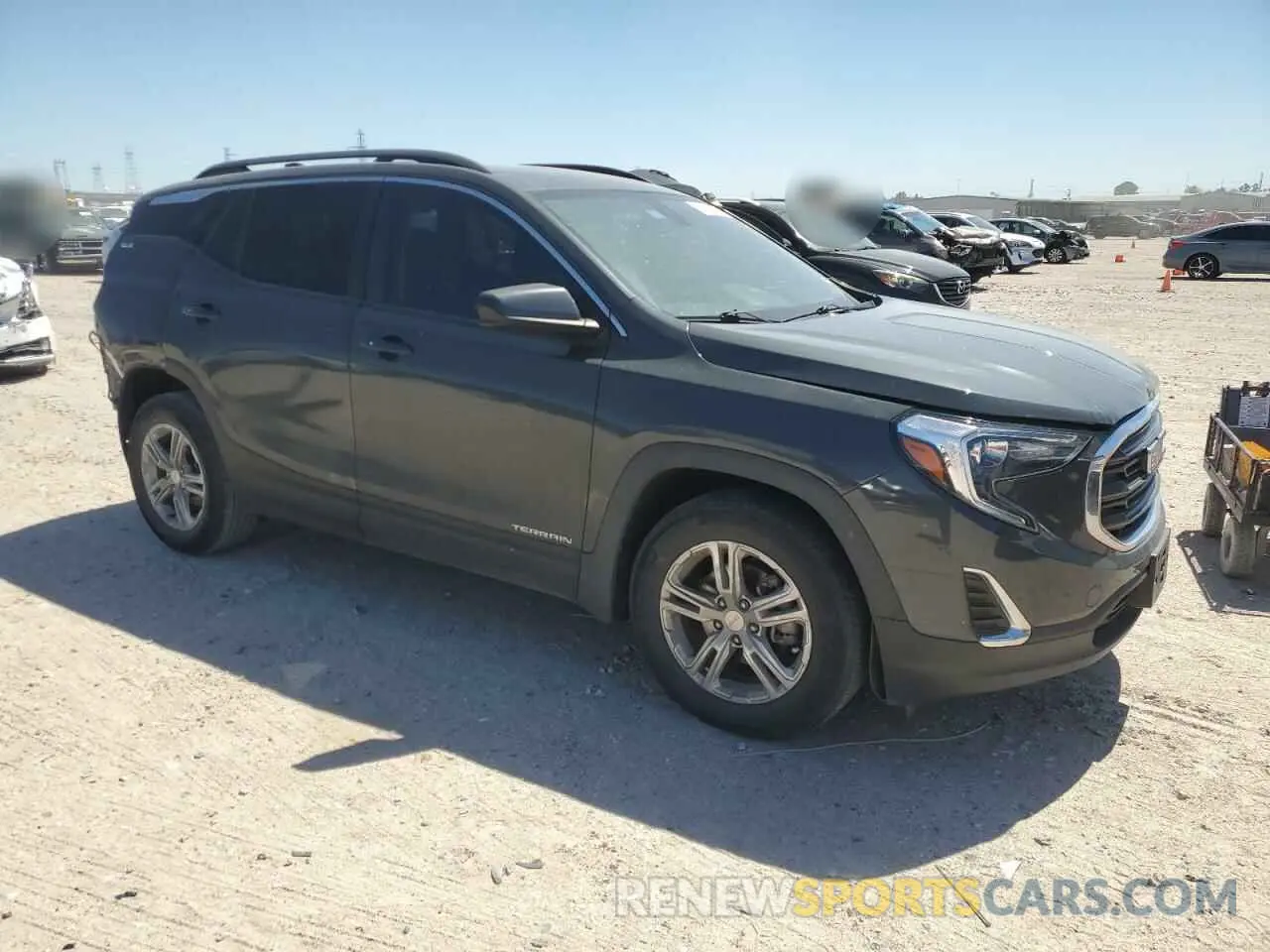 4 Photograph of a damaged car 3GKALMEV3ML374526 GMC TERRAIN 2021