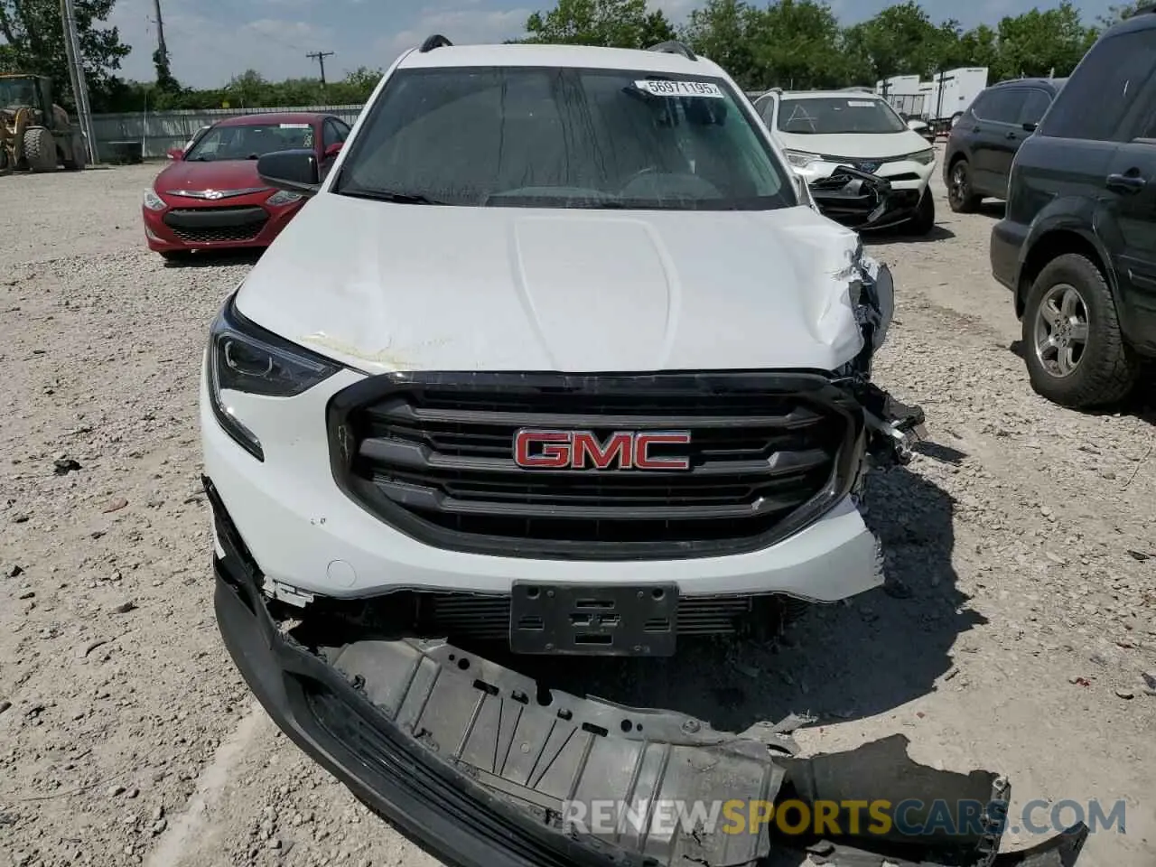5 Photograph of a damaged car 3GKALMEV3ML400817 GMC TERRAIN 2021